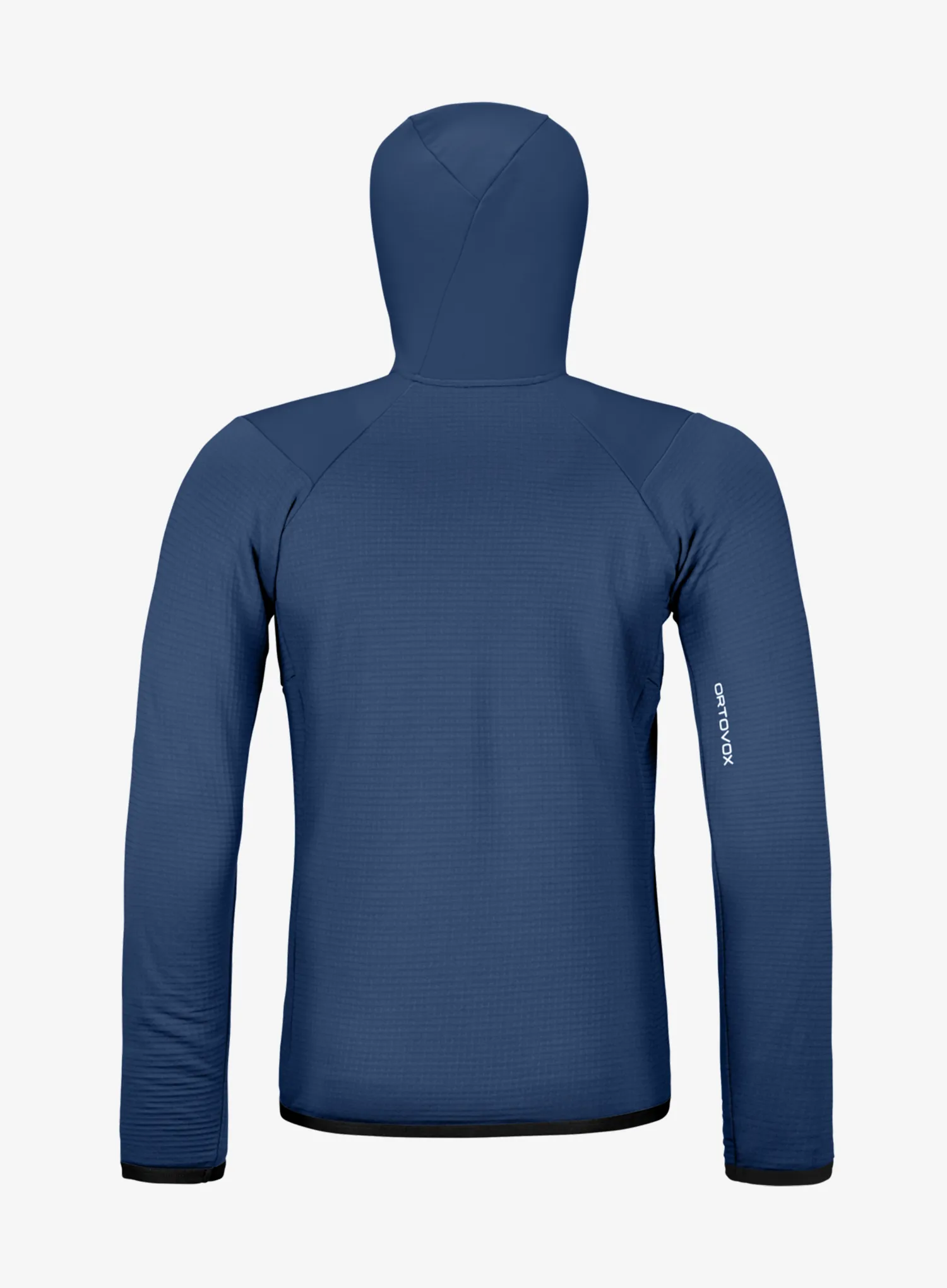 Majica s kapuljačom Ortovox Fleece Grid Hoody - blue nunatak