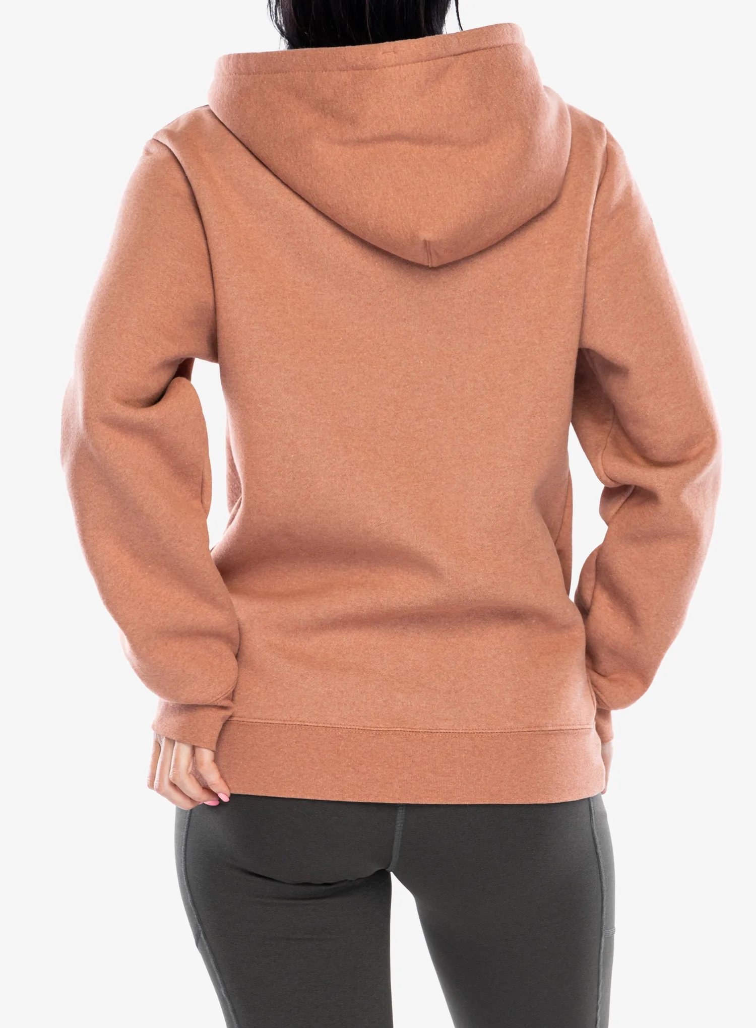 Majica s kapuljačom Patagonia Forge Mark Uprisal Hoody - sienna clay
