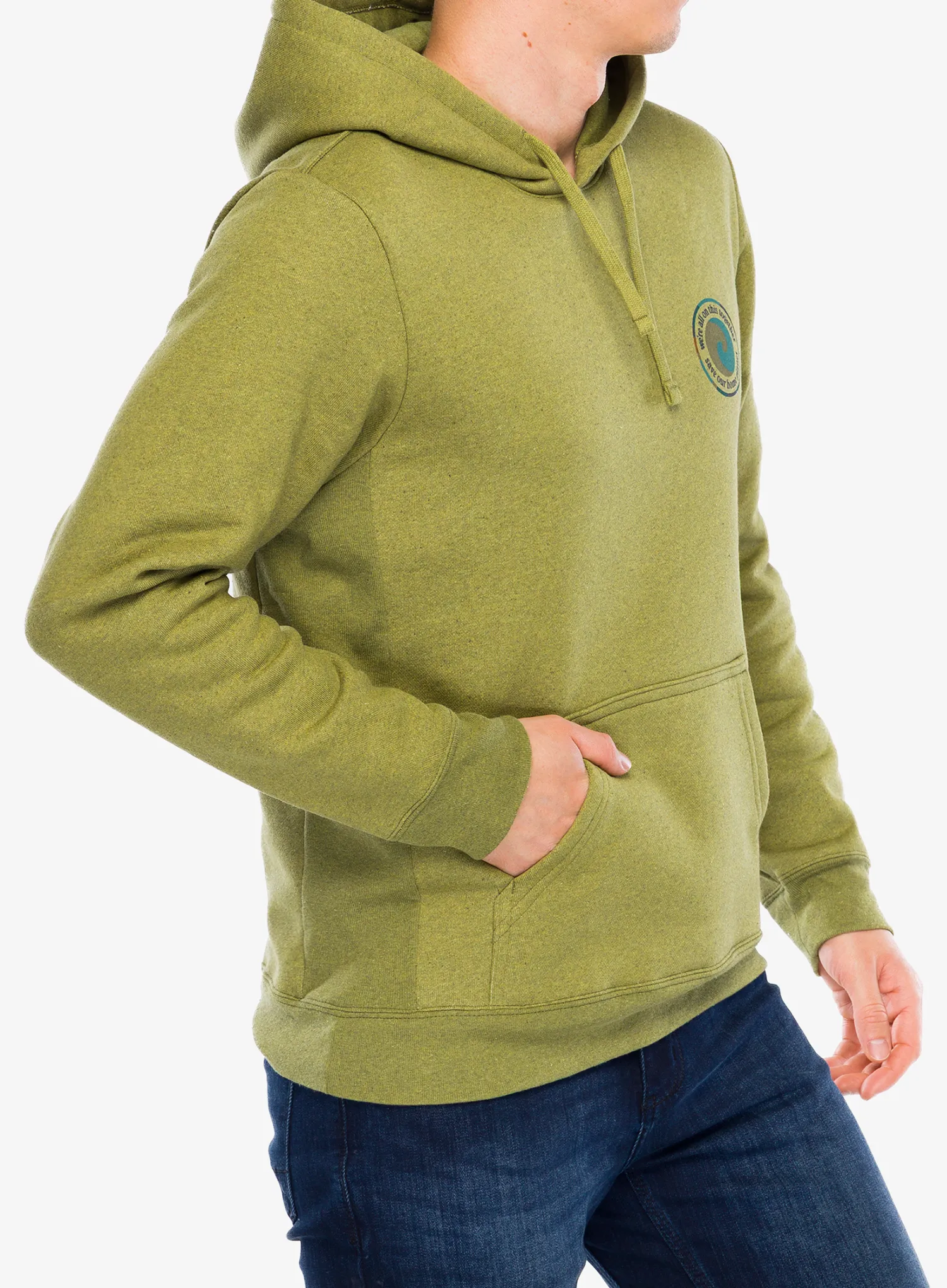 Majica s kapuljačom Patagonia Unity Fitz Uprisal Hoody - graze green
