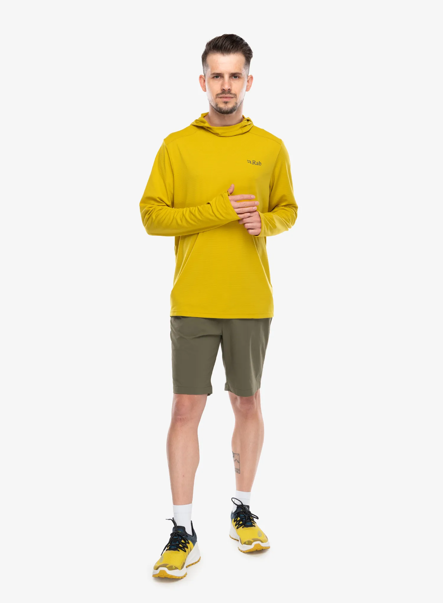 Majica s kapuljačom Rab Force Hoody - dark pollen