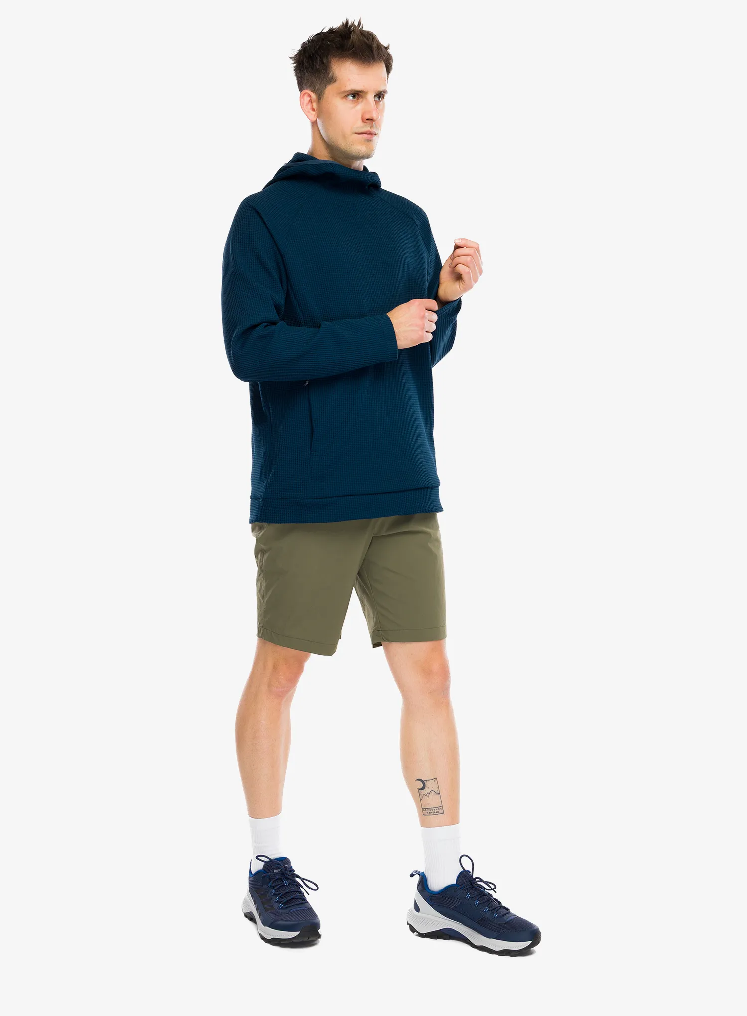 Majica s kapuljačom Rab Hepton Pullover Hoody - tempest blue