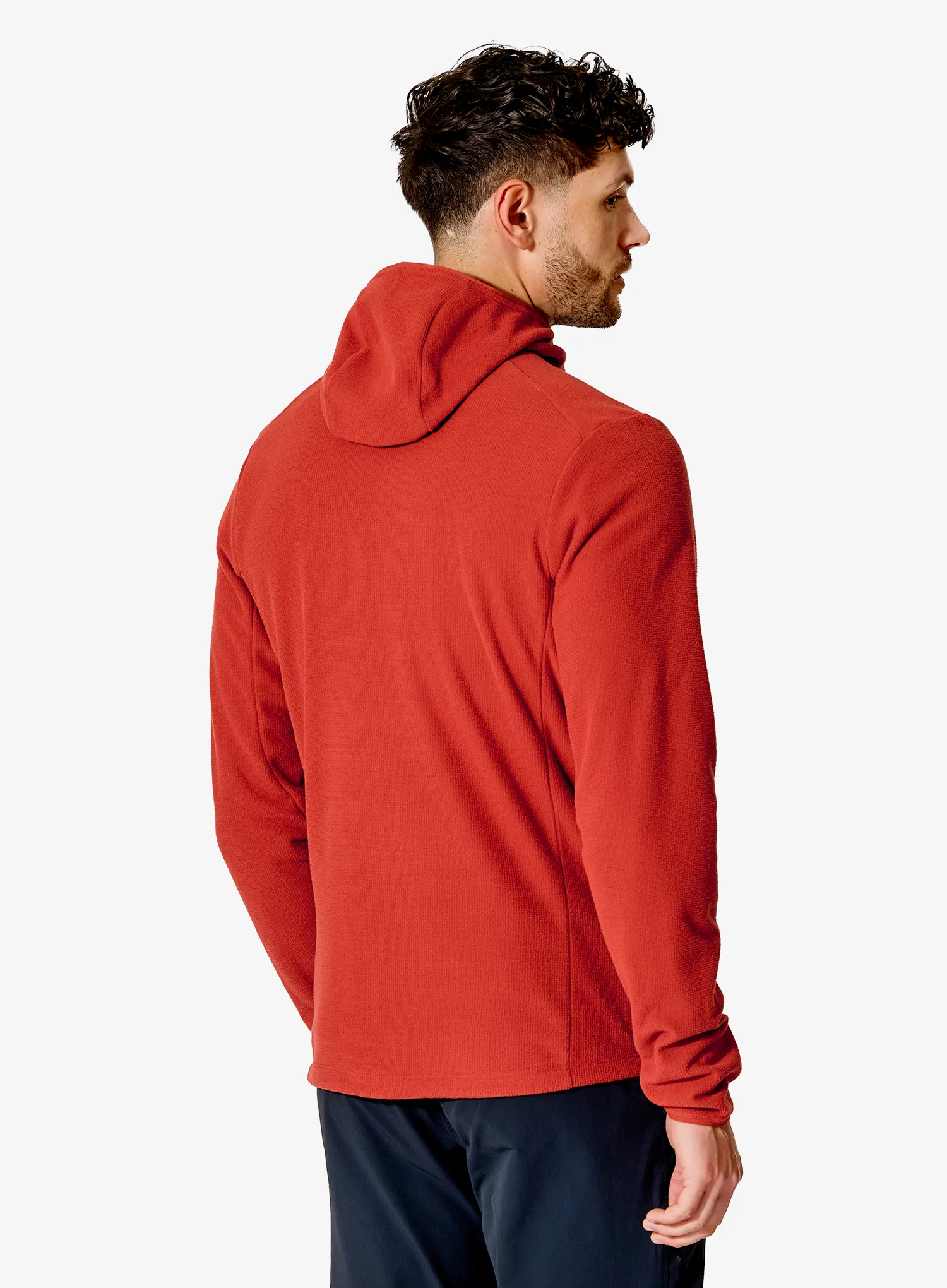 Majica s kapuljačom Rab Tecton Hoody - tuscan red