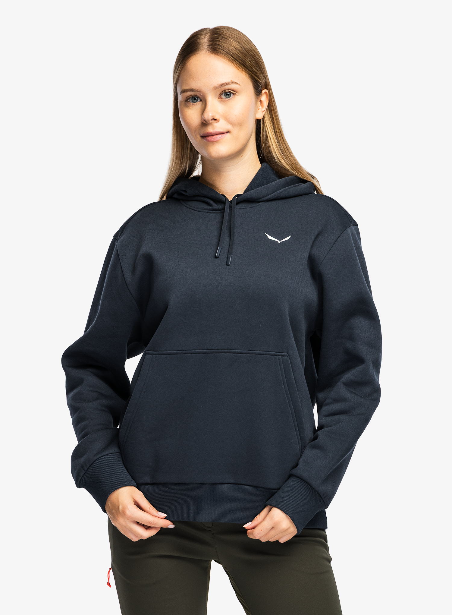 Majica s kapuljačom Salewa Eagle Hoodie - blueberry