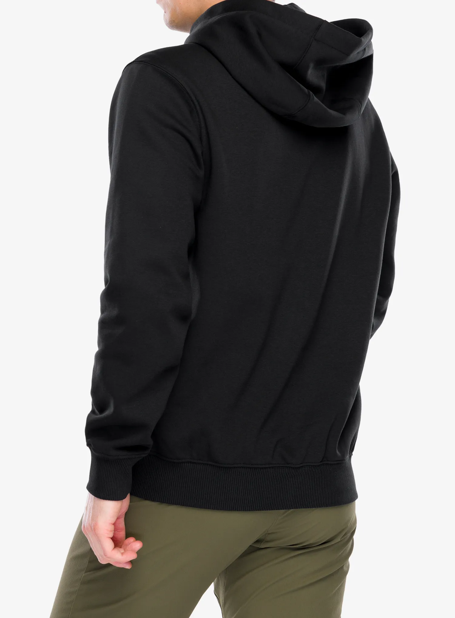 Majica s kapuljačom Salomon Big Logo Hoodie - deep black