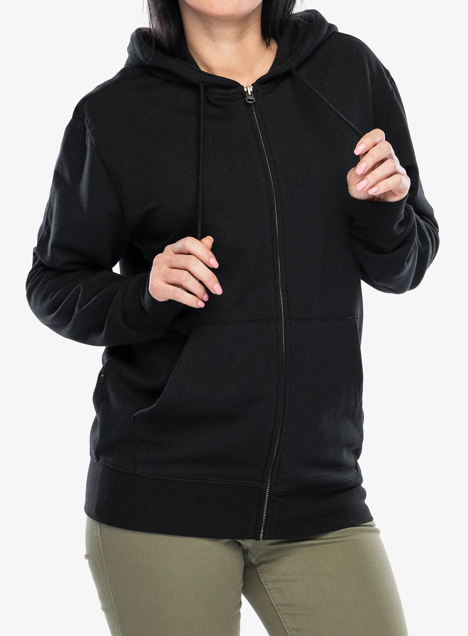 Majica s kapuljačom Stance Shelter Zip Hoodie - black