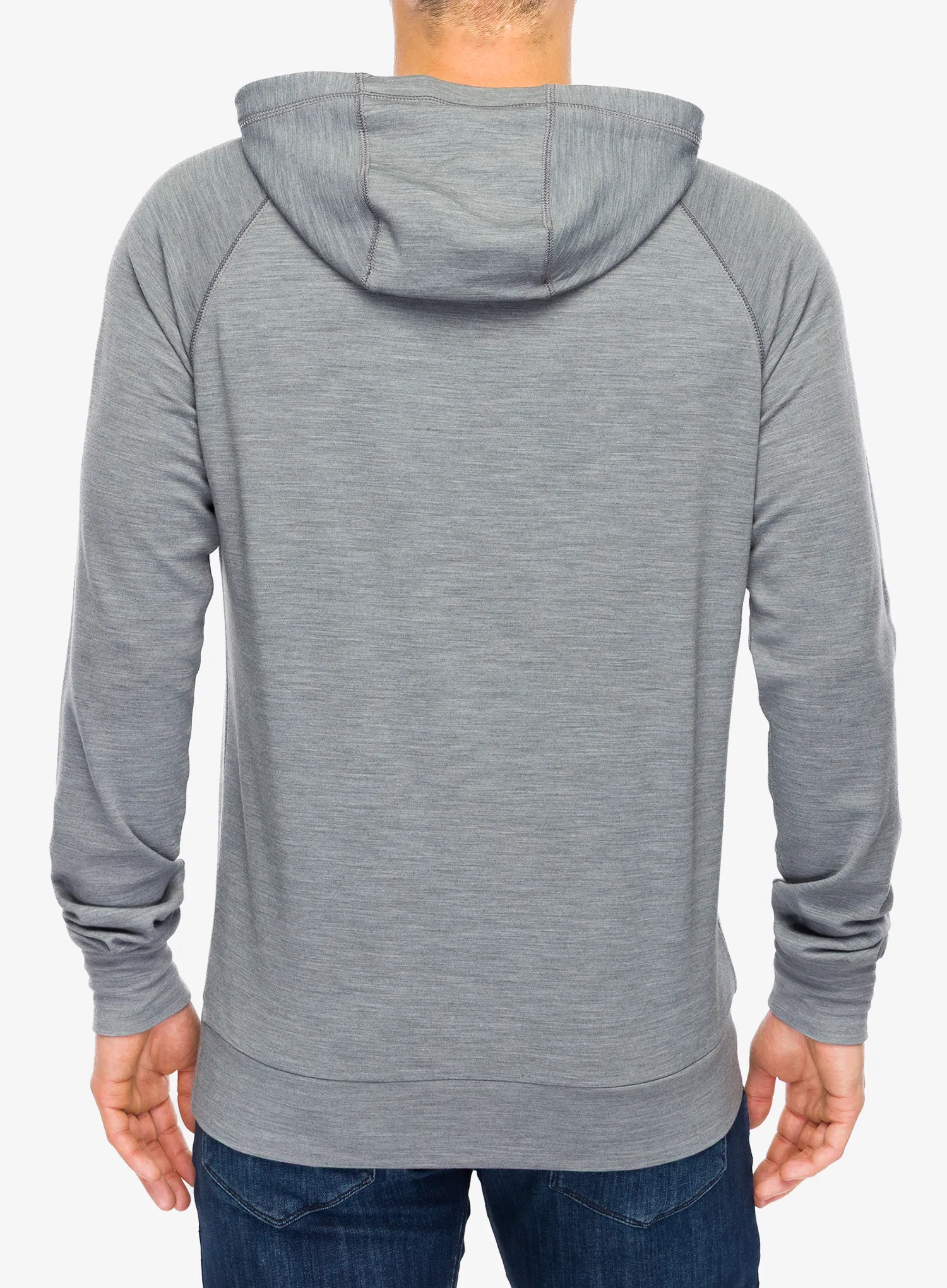 Majica s kapuljačom Super.natural Fav Sailor Hoodie - c.grey mel/jet blk/h.risk red