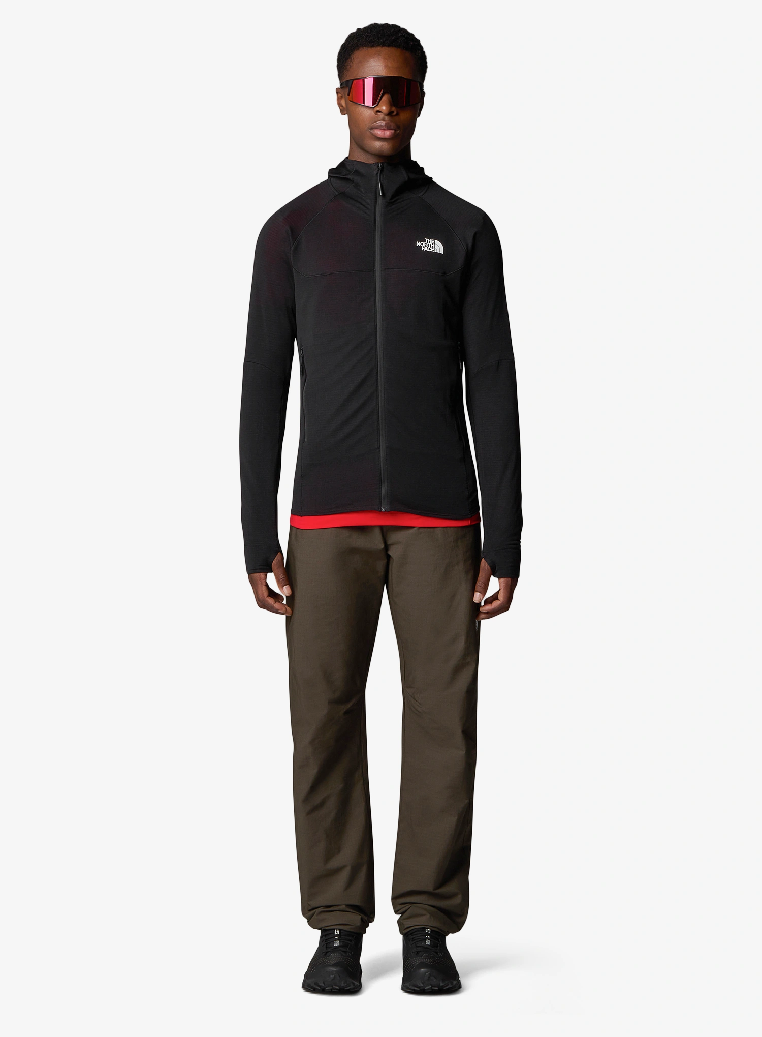 Majica s kapuljačom The North Face Bolt Polartec Hoodie - tnf black