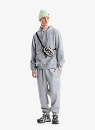 Majica s kapuljačom The North Face Evolution Simple Dome Regular Hoodie - pale grey heather