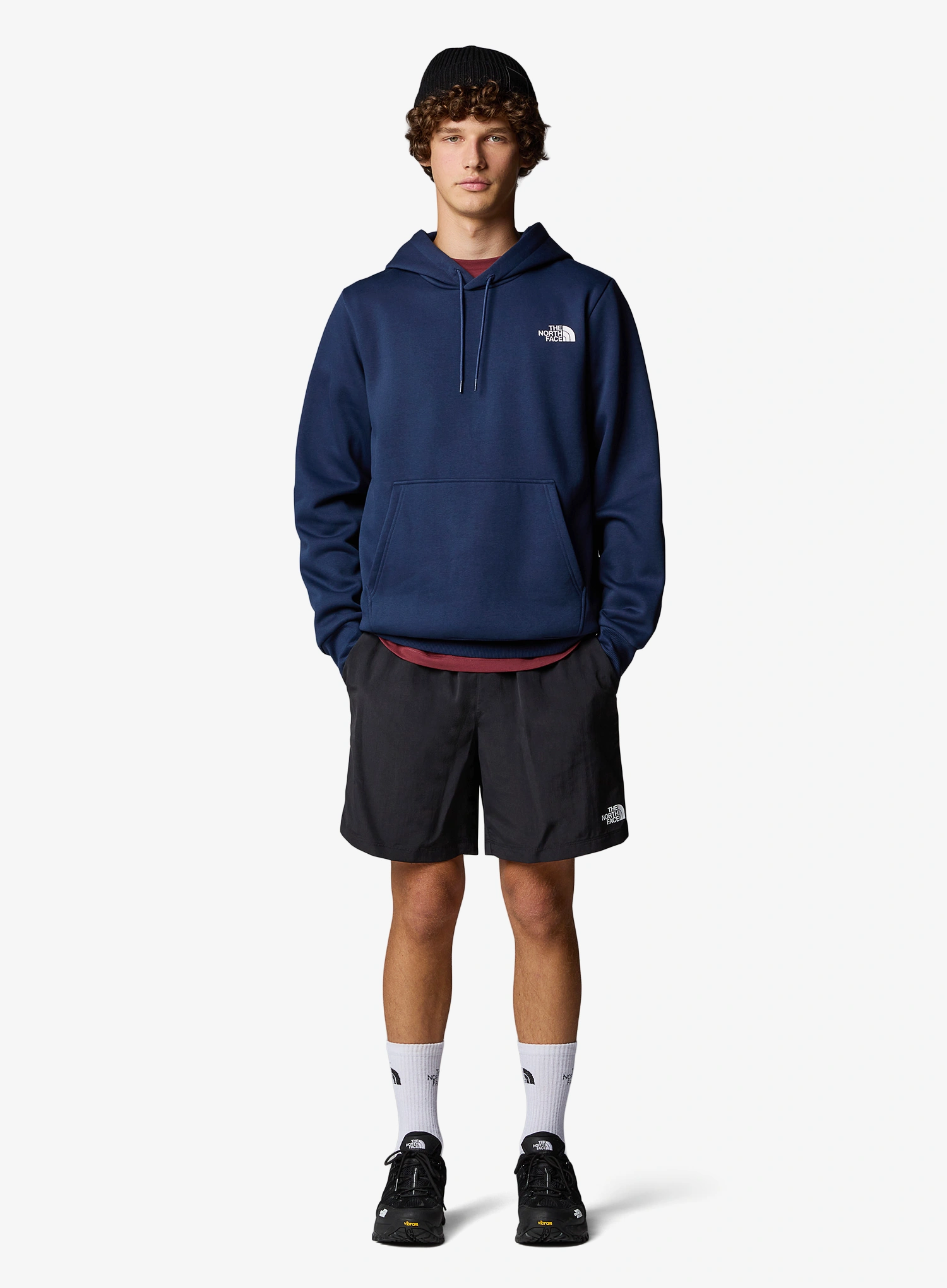 Majica s kapuljačom The North Face Simple Dome Hoodie - summit navy