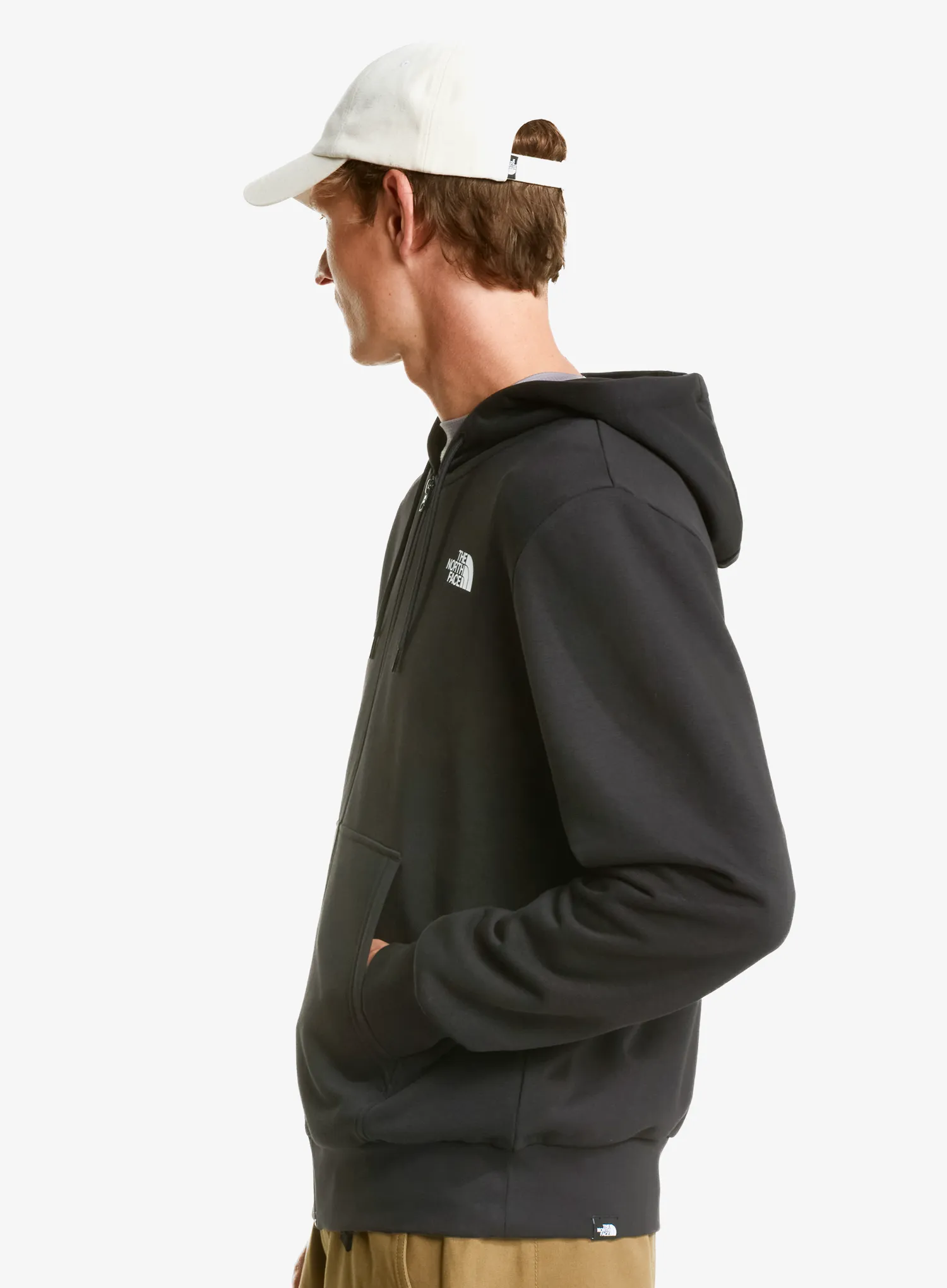 Majica s kapuljačom The North Face Simple Dome Light Regular Full Zip Hoodie - tnf black