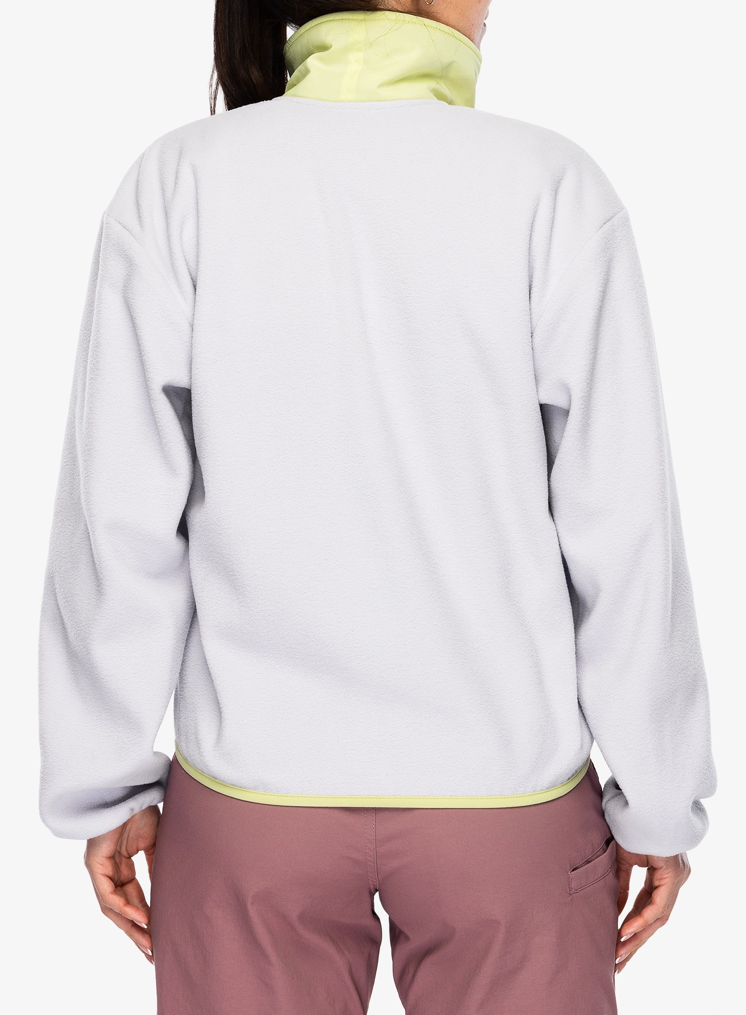 Ženska dukserica s 1/2 patentnim zatvaračem Columbia Sequoia Grove Half Zip Fleece - l.pearl/stormwatch/citron haze