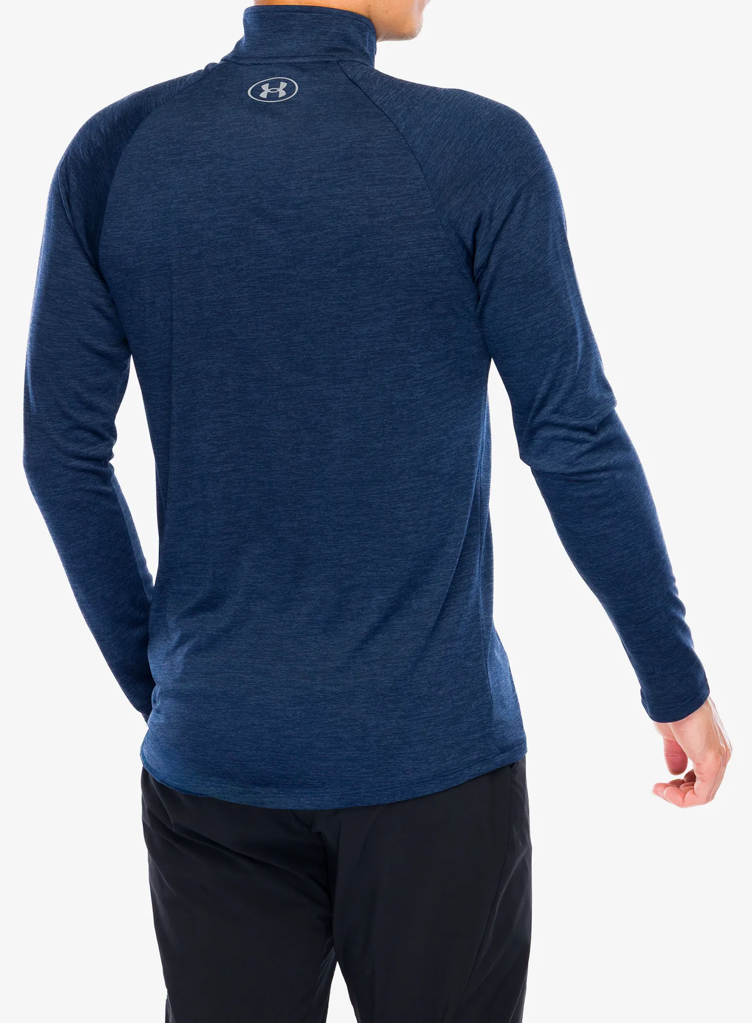Dukserica s 1/2 patentnim zatvaračem Under Armour Tech 1/2 Zip Long Sleeve - academy/steel