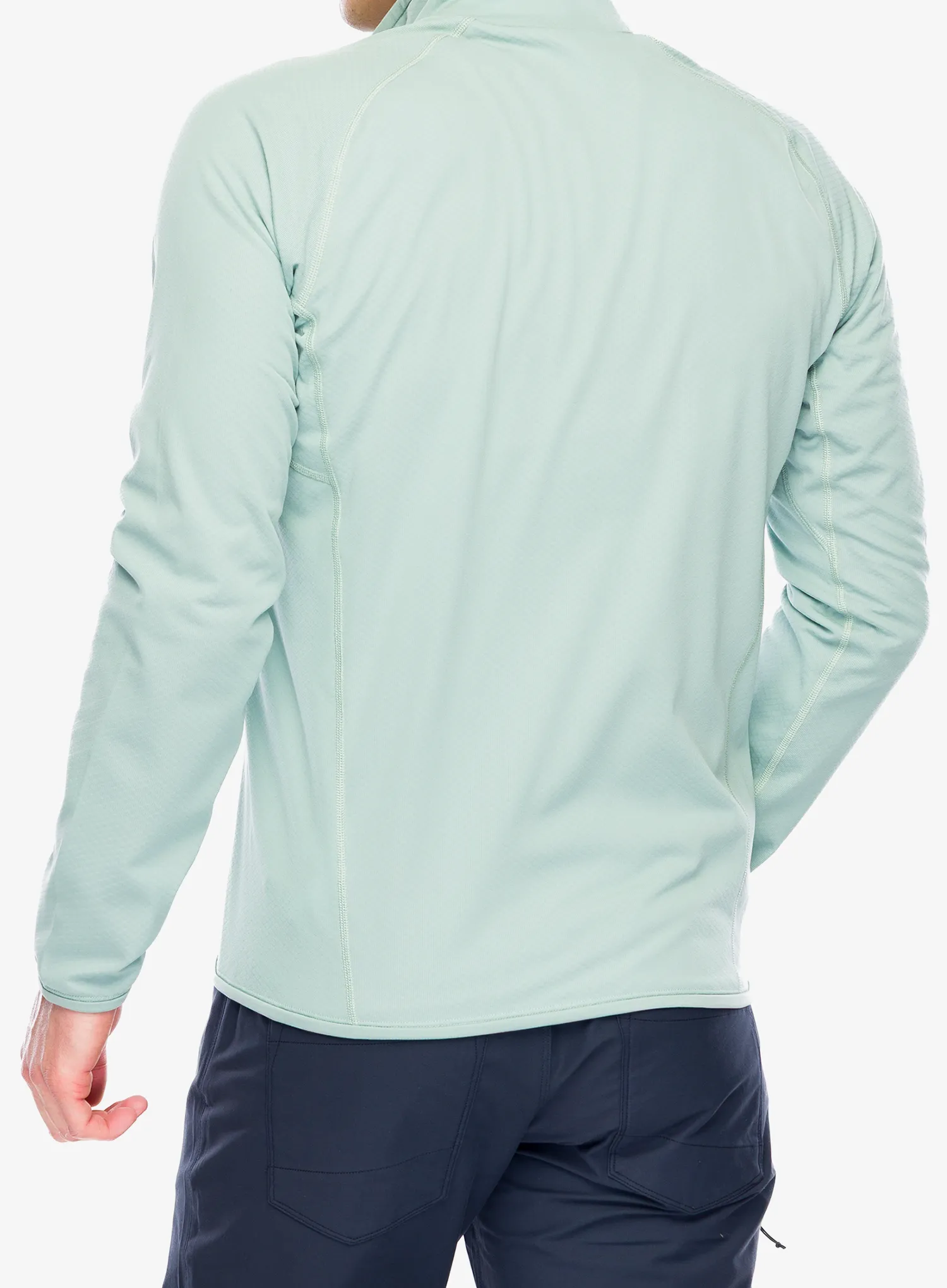 Dukserica s patentnim zatvaračem Arcteryx Delta Jacket - stone green