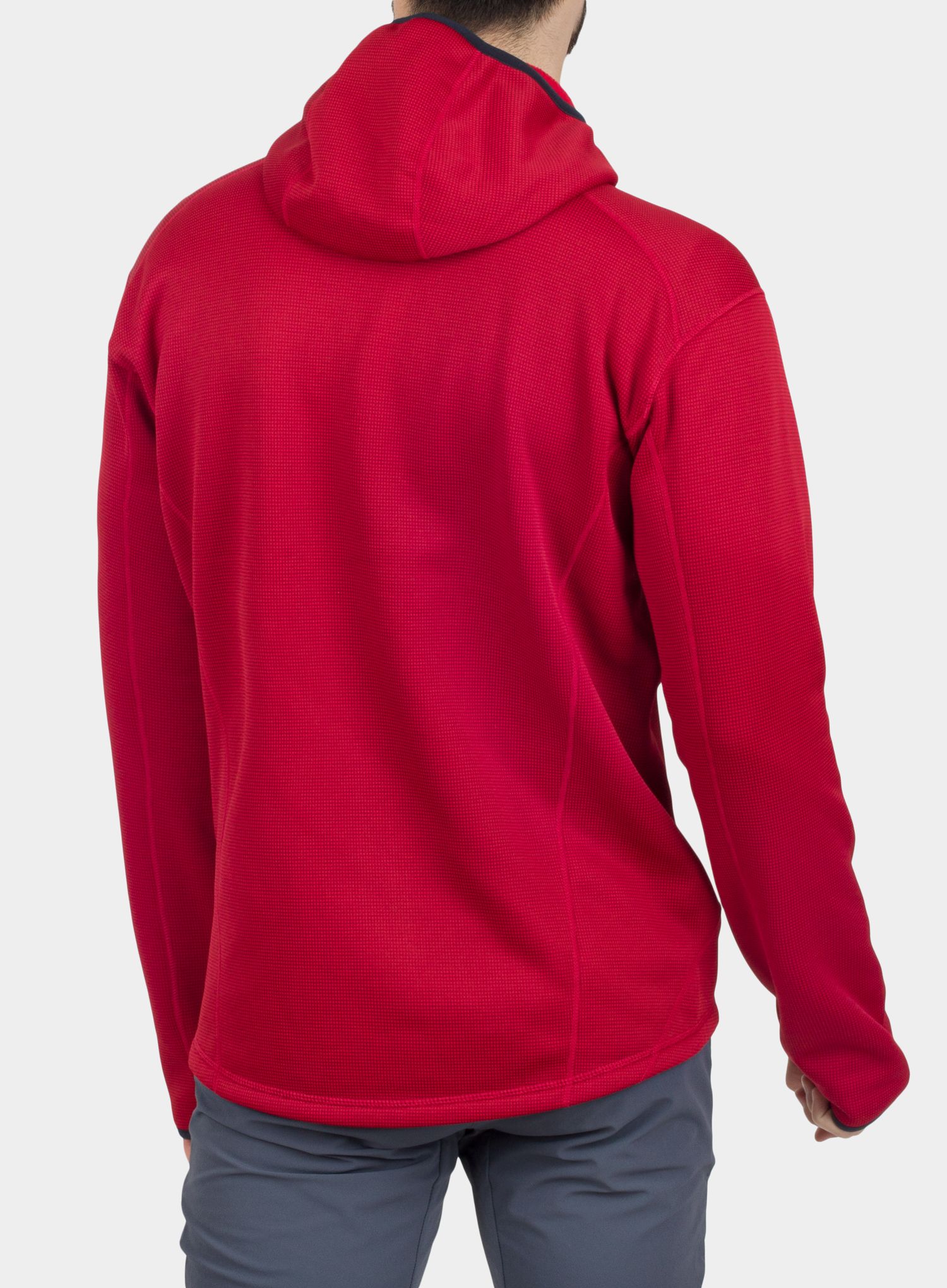 Jakna od flisa Berghaus Pravitale MTN 2.0 Hooded Jacket - red/red