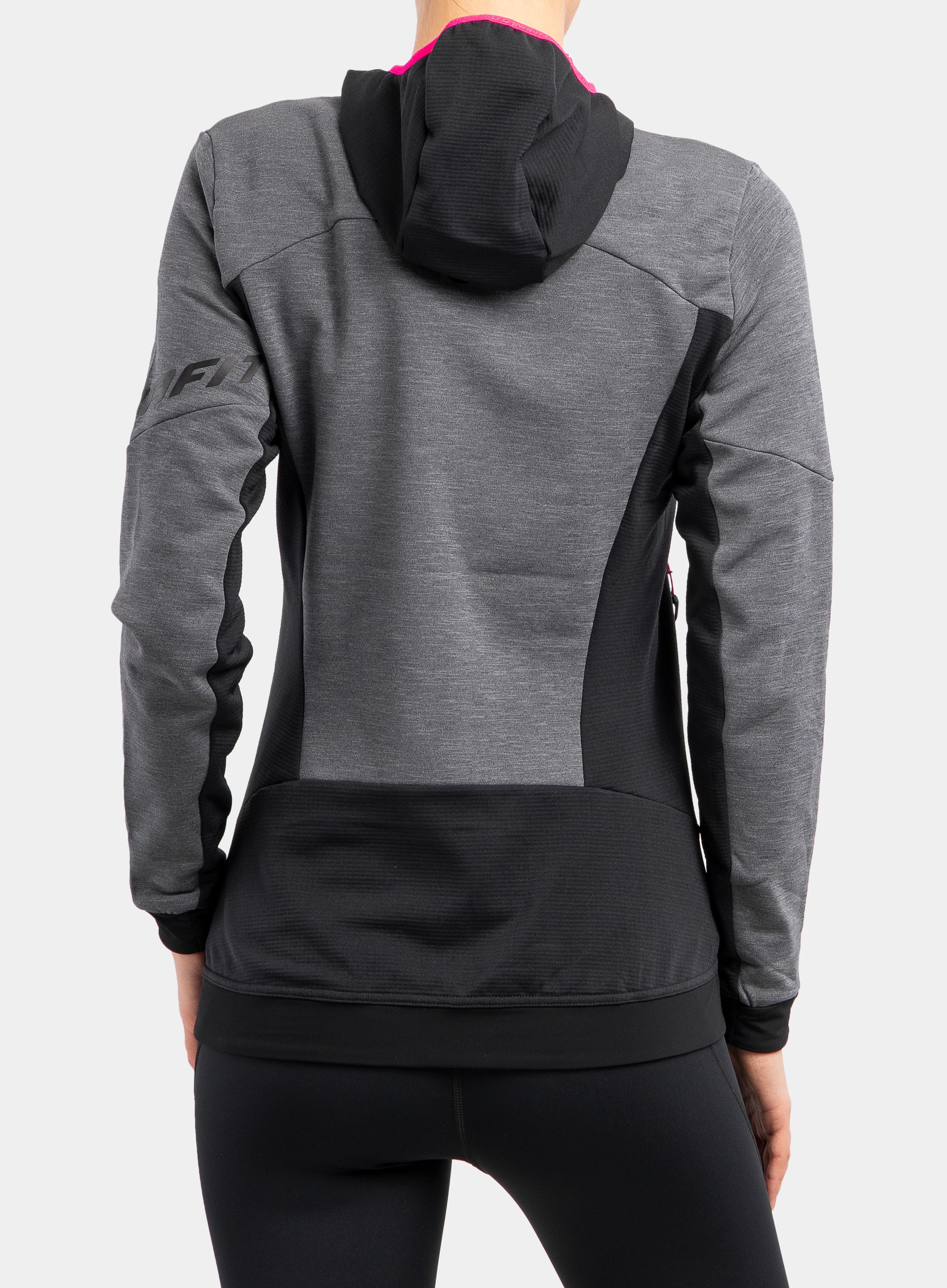 Ženska dukserica Dynafit FT Pro Polartec Hooded Jacket - magnet mel