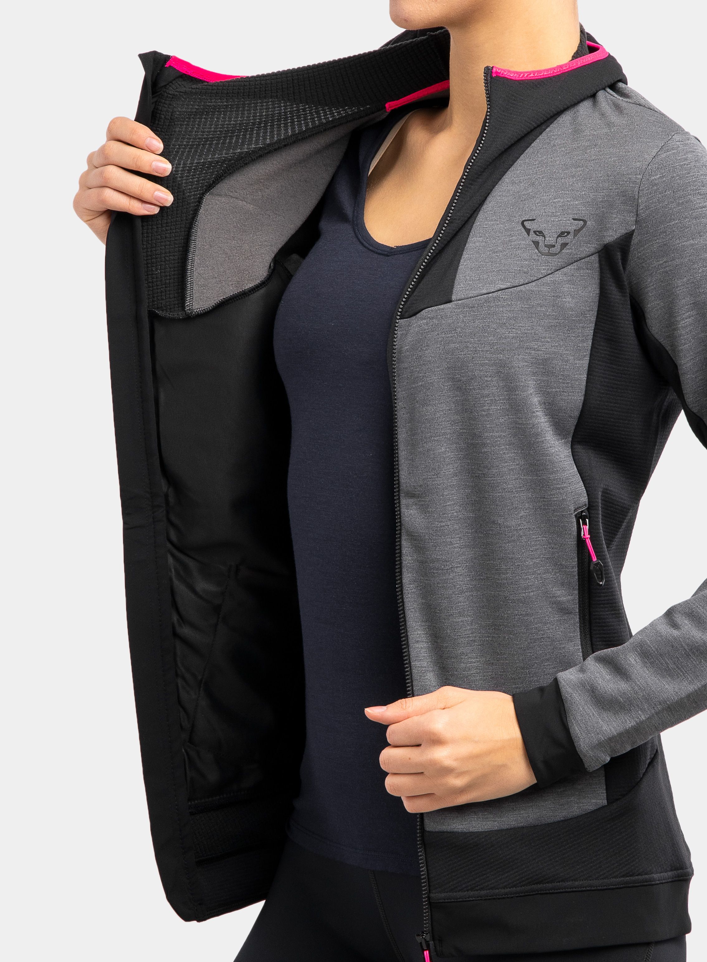 Ženska dukserica Dynafit FT Pro Polartec Hooded Jacket - magnet mel