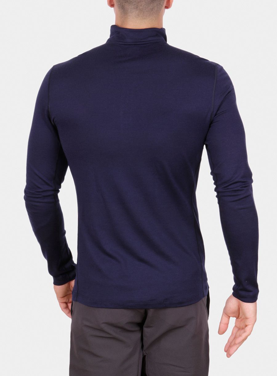 Termoaktivna dukserica Icebreaker 200 Oasis L/S Half Zip - midnight navy