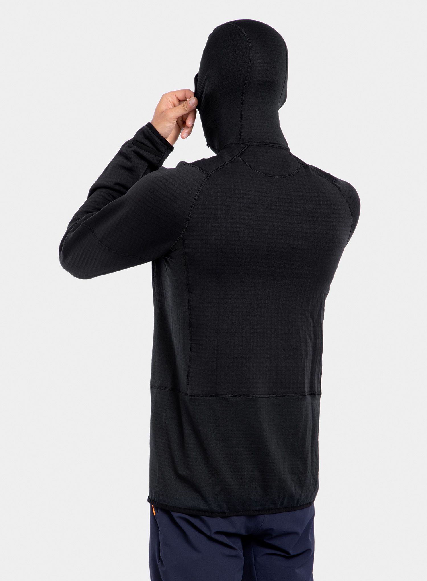 Penjačka dukserica Patagonia R1 Pullover Hoody - black