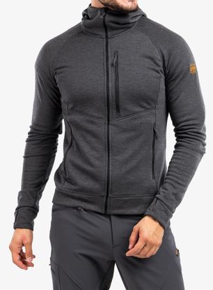 Dukserica od flisa Turbat Peak - jet black