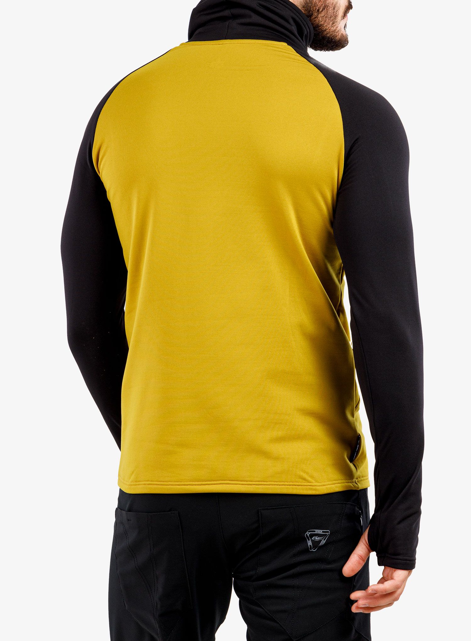Dukserica Sensor Coolmax Thermo - mustard/black