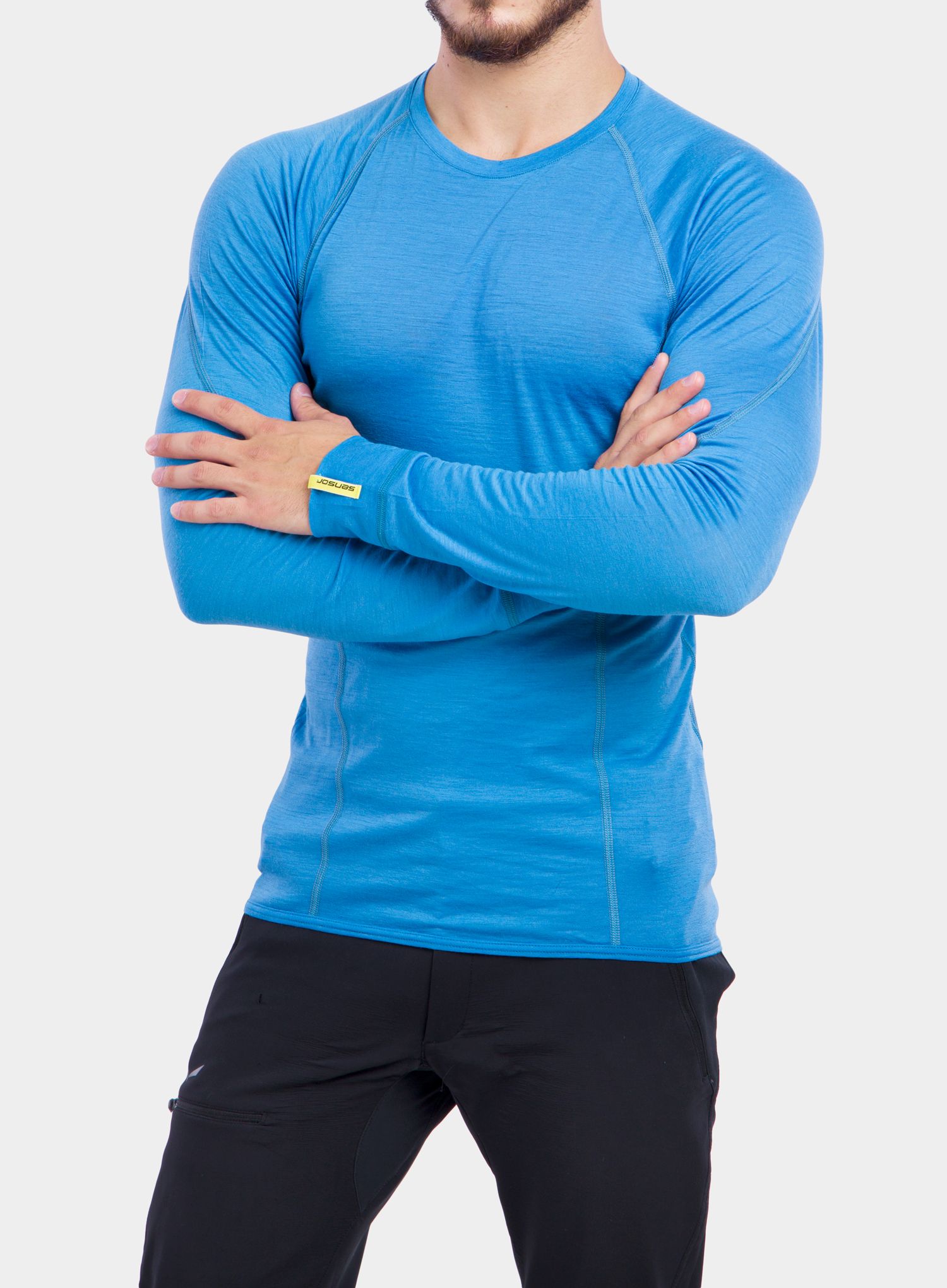 Dukserica Sensor Merino Active Tee L/S - blue