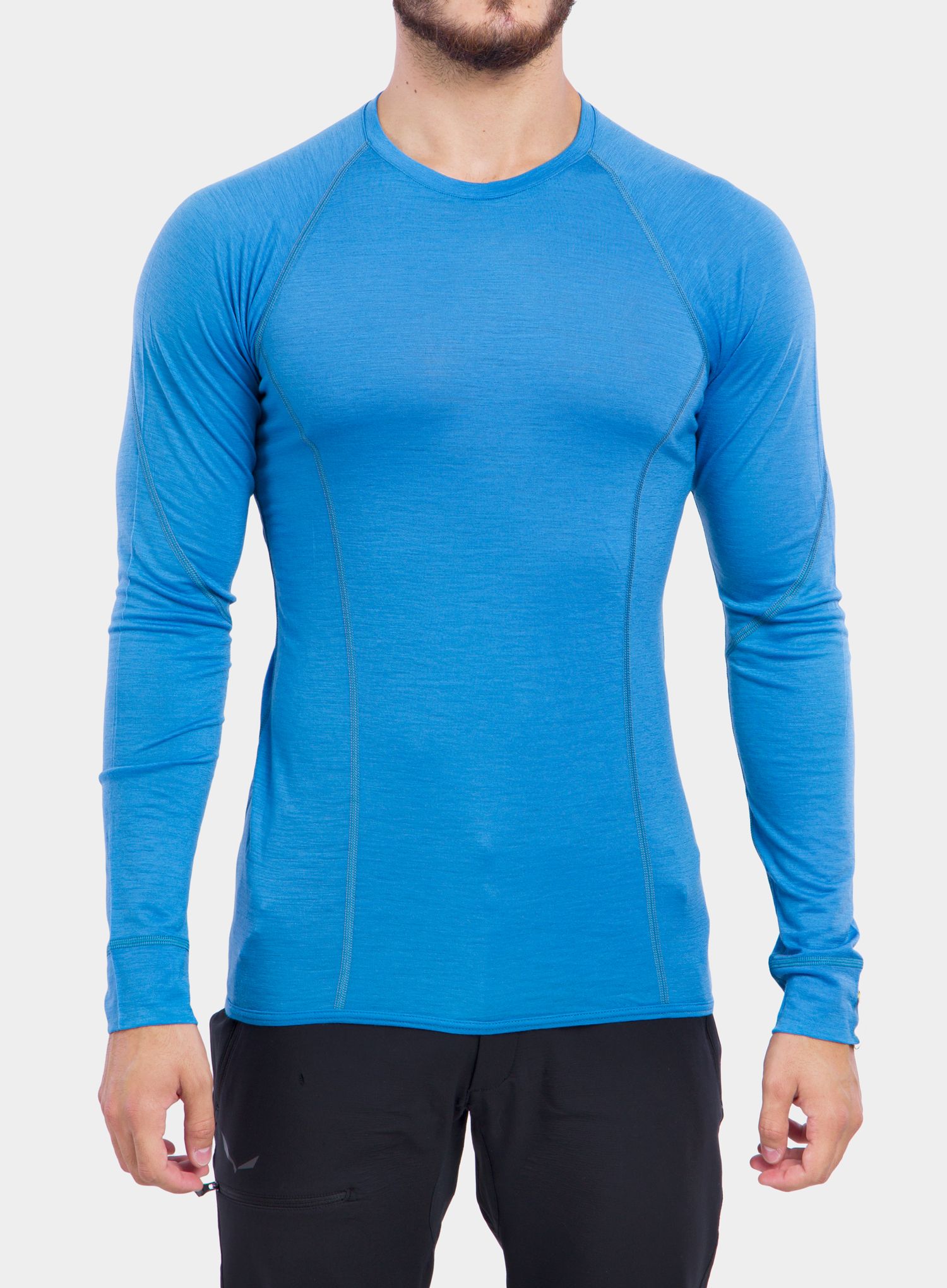 Dukserica Sensor Merino Active Tee L/S - blue