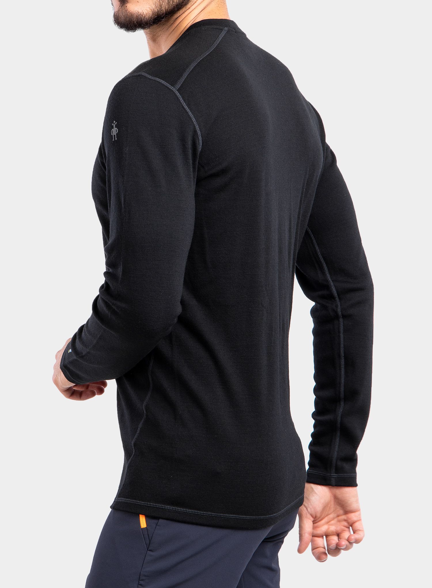 Dukserica SmartWool Merino 250 Baselayer Crew - black
