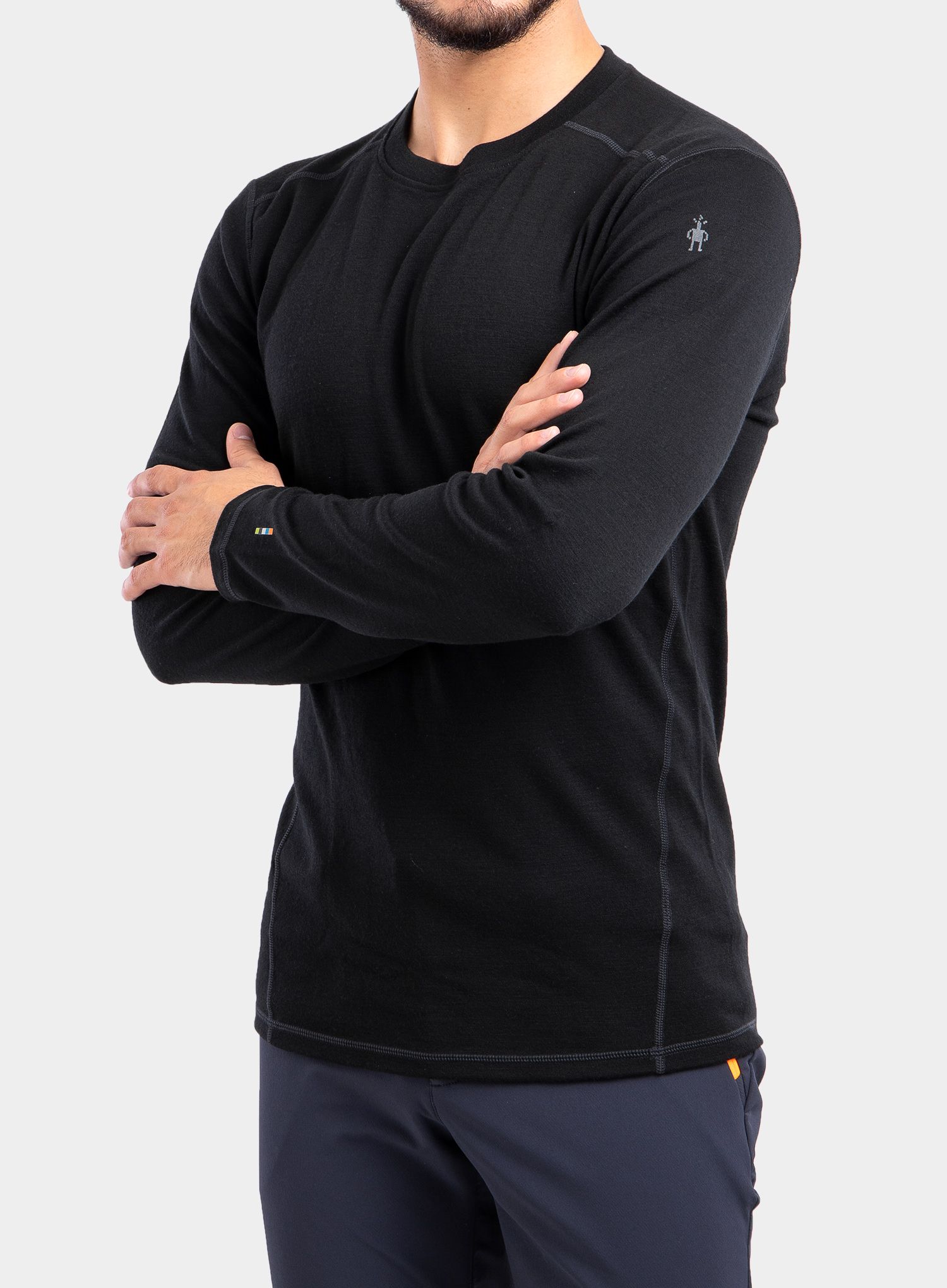 Dukserica SmartWool Merino 250 Baselayer Crew - black