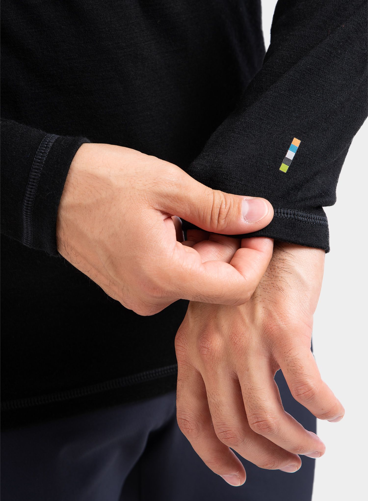 Dukserica SmartWool Merino 250 Baselayer Crew - black