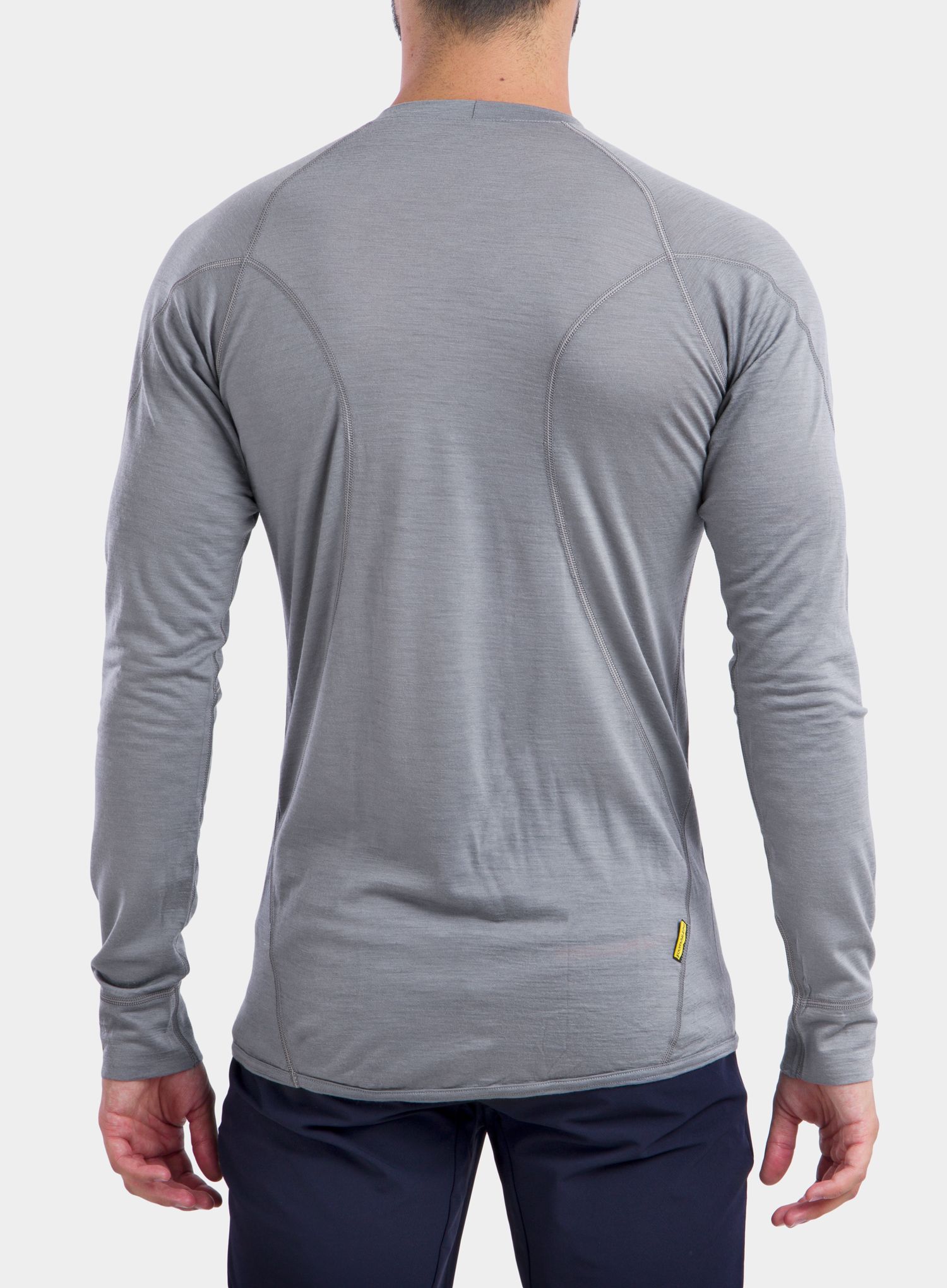 Dukserica Sensor Merino Active Tee L/S - grey