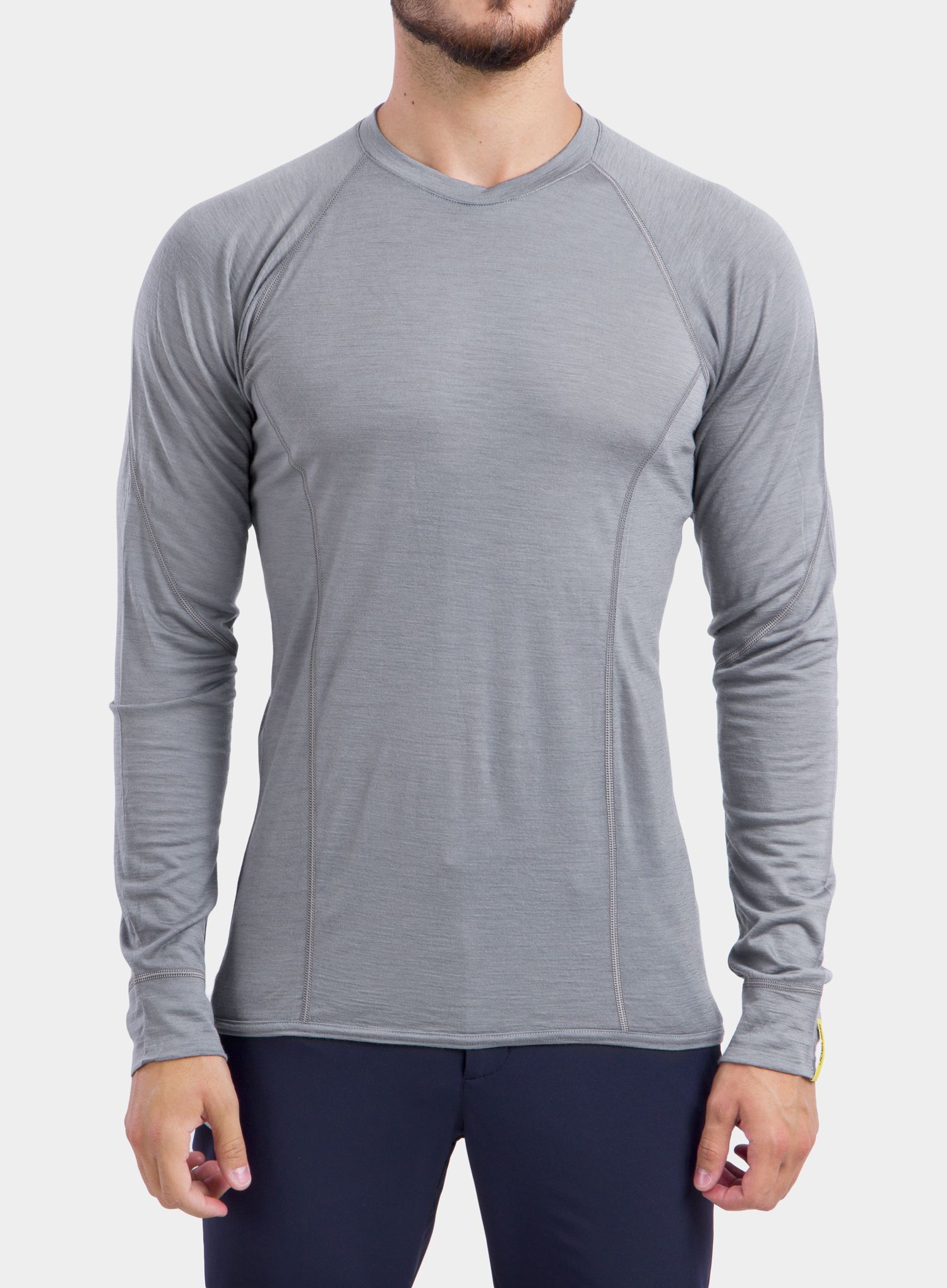 Dukserica Sensor Merino Active Tee L/S - grey