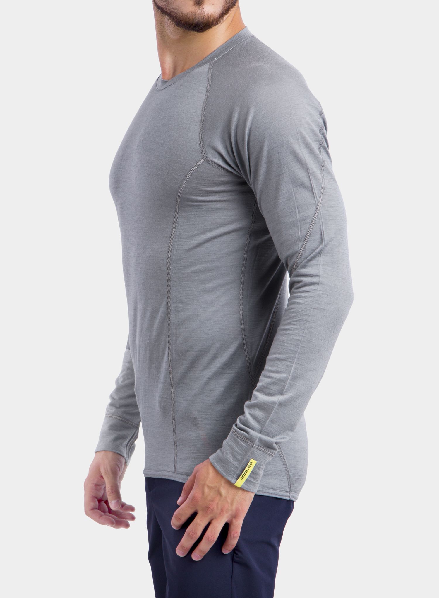 Dukserica Sensor Merino Active Tee L/S - grey