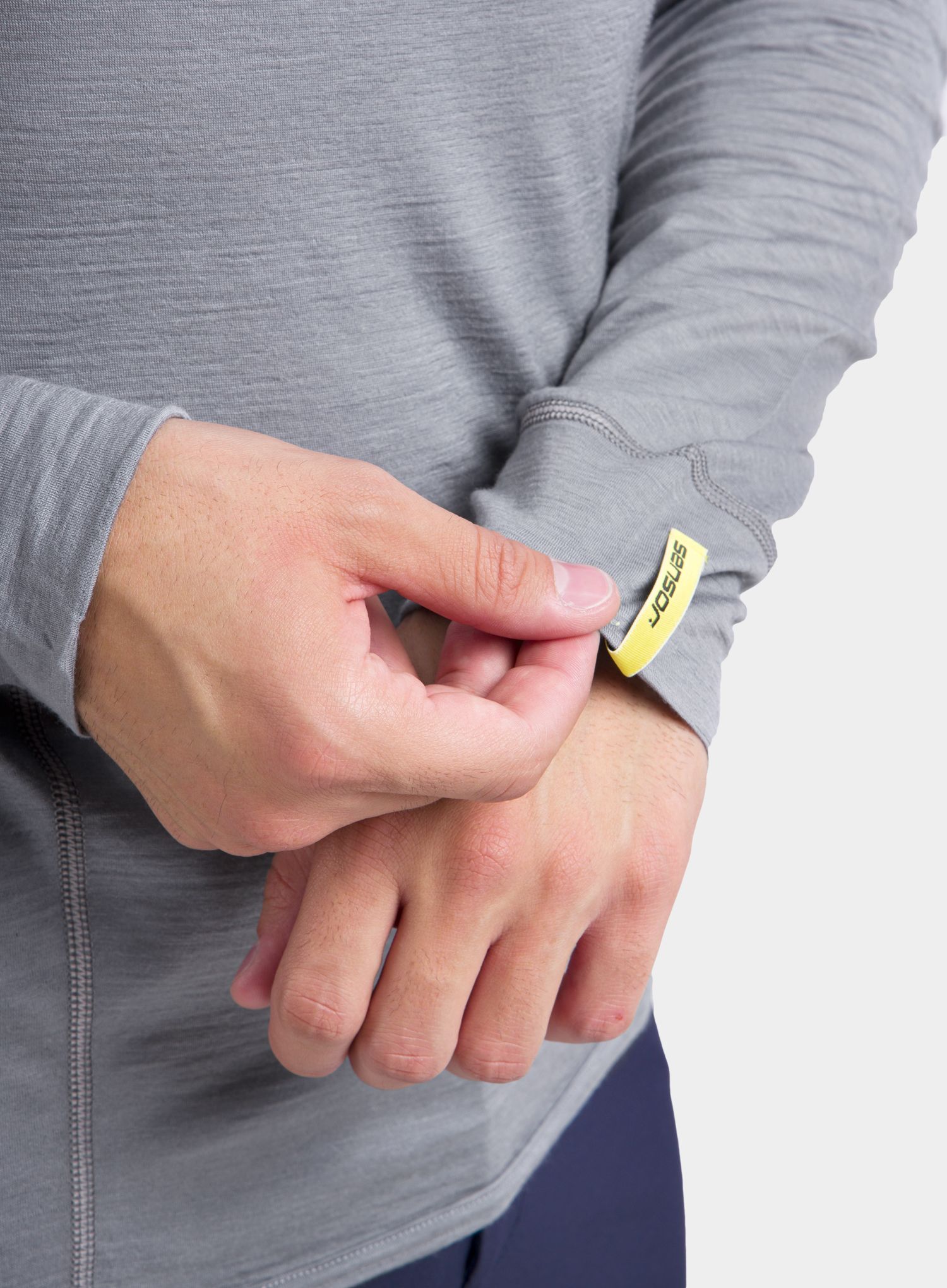 Dukserica Sensor Merino Active Tee L/S - grey