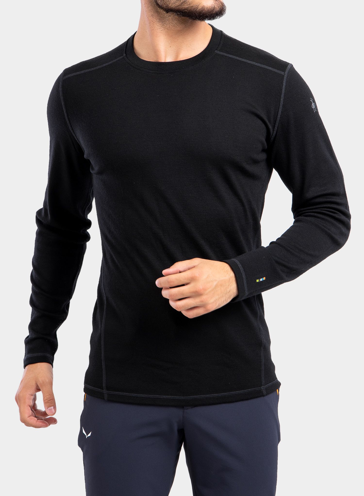 Dukserica SmartWool Merino 250 Baselayer Crew - black - photo number 9