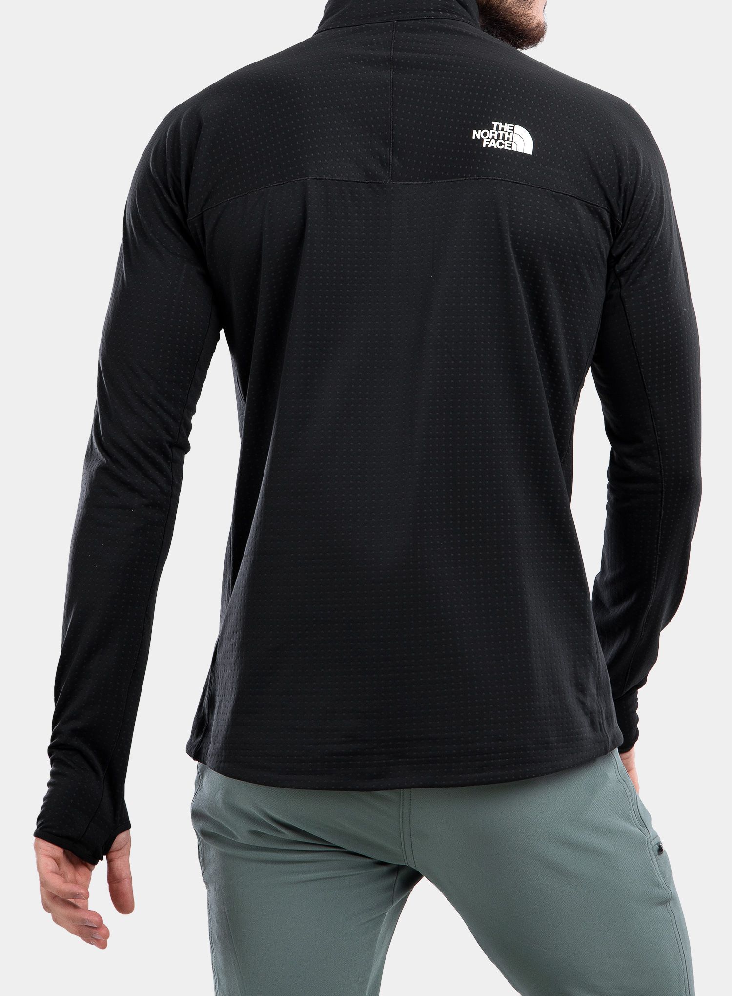 Dukserica The North Face Summit Dot Fleece 1/2 Zip - black