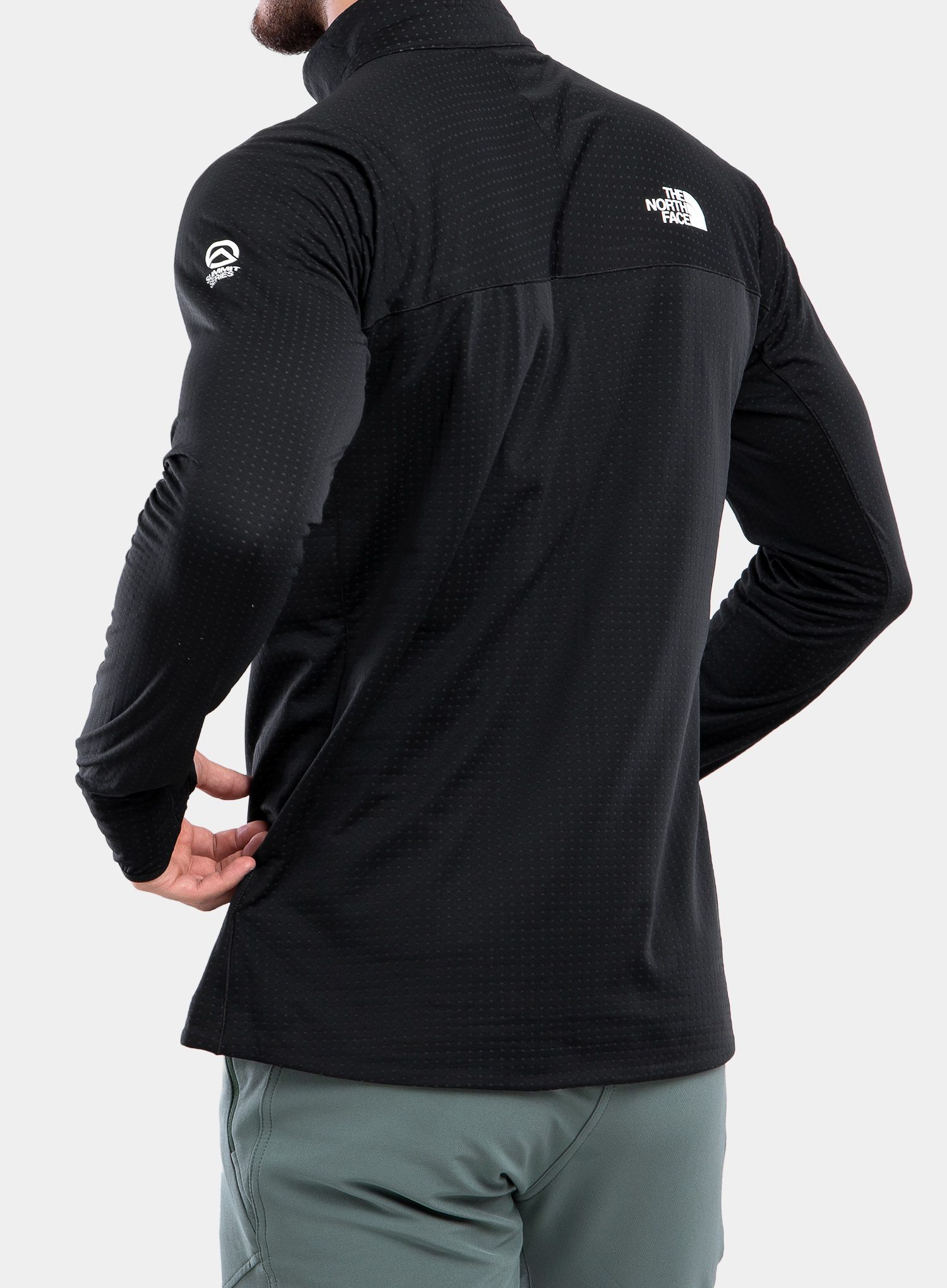 Dukserica The North Face Summit Dot Fleece 1/2 Zip - black