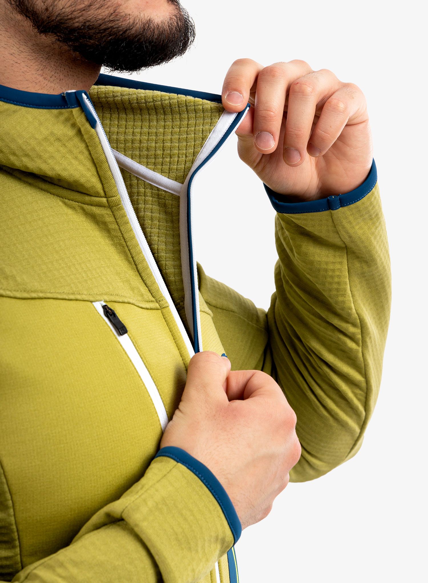 Trekking dukserica Ortovox Fleece Grid Hoody - sweet alison