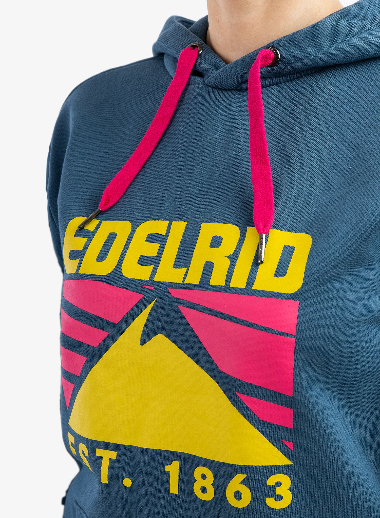 Dukserica s kapuljačom ženska Edelrid Spotter Hoody - petrol
