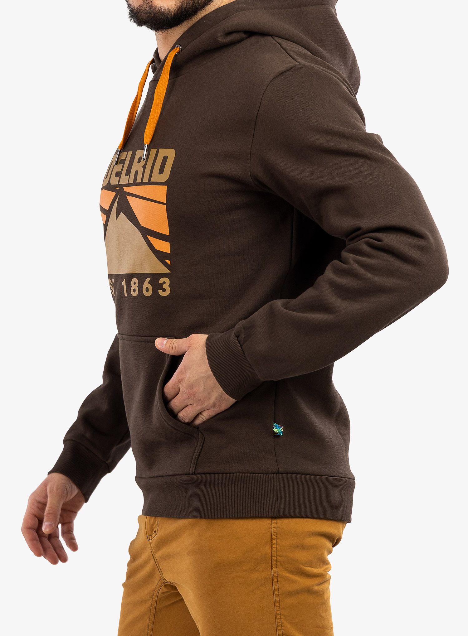 Majica s kapuljačom Edelrid Spotter Hoody IV - blackbird