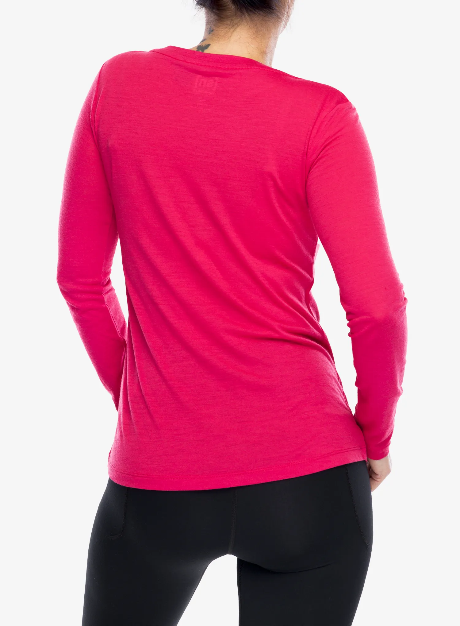 Ženska bluza dugih rukava Super.natural Gondola Ls - pinky pink/various