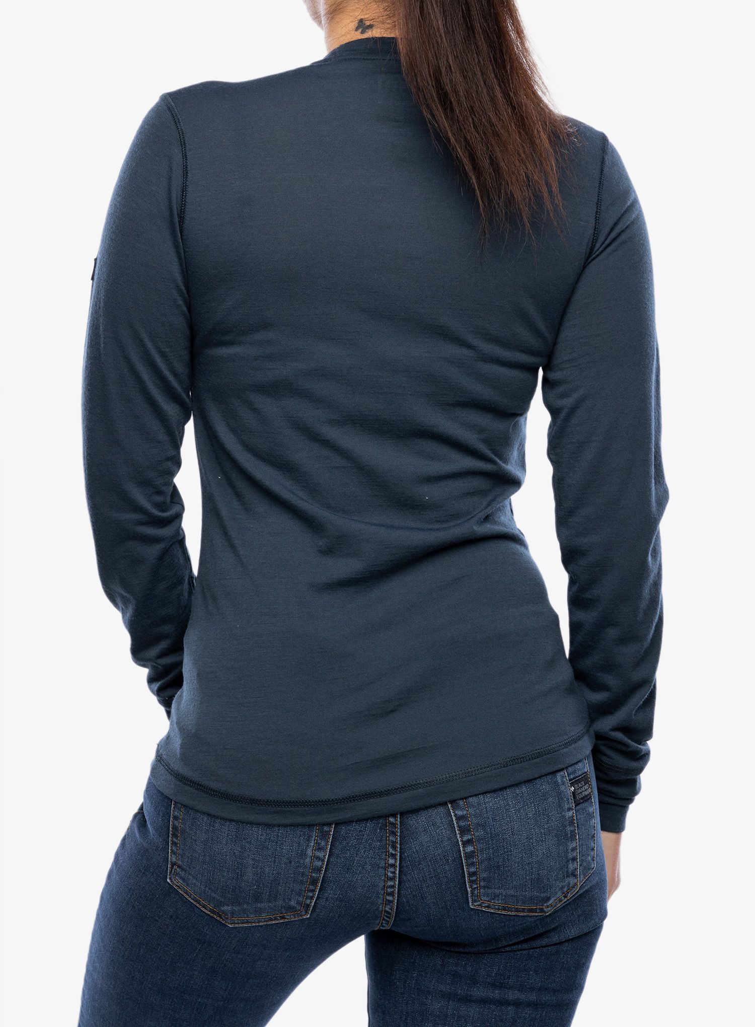 Ženska bluza dugih rukava Super.natural Tundra175 Ls - blueberry