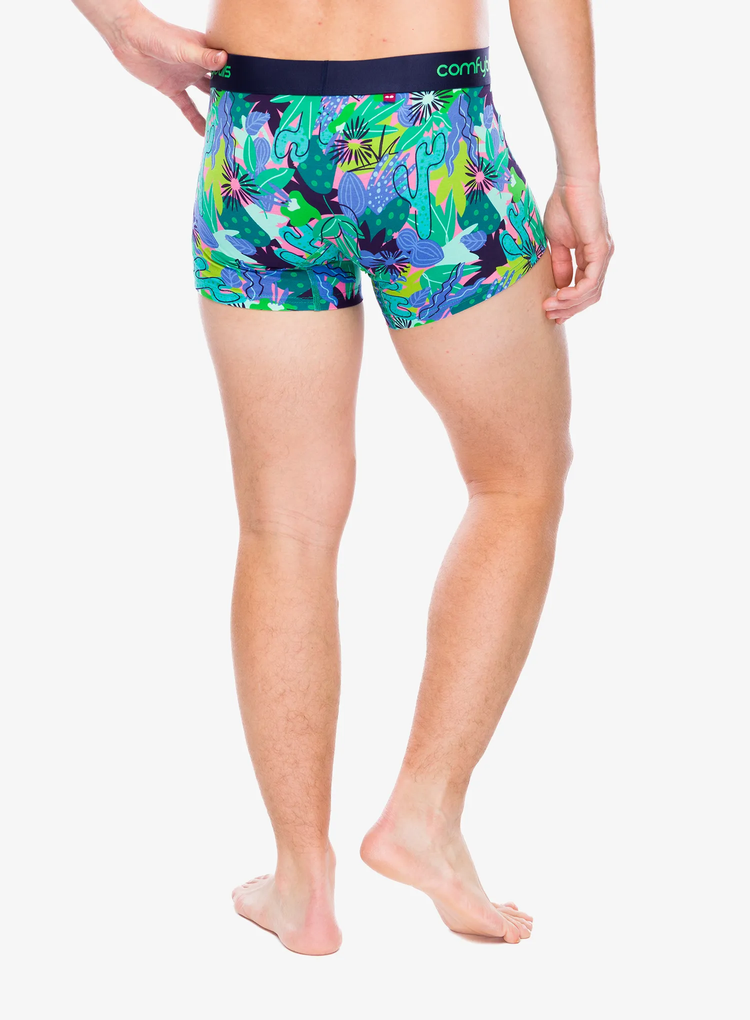 Termoaktivne bokserice Comfyballs Regular Cotton - tropical
