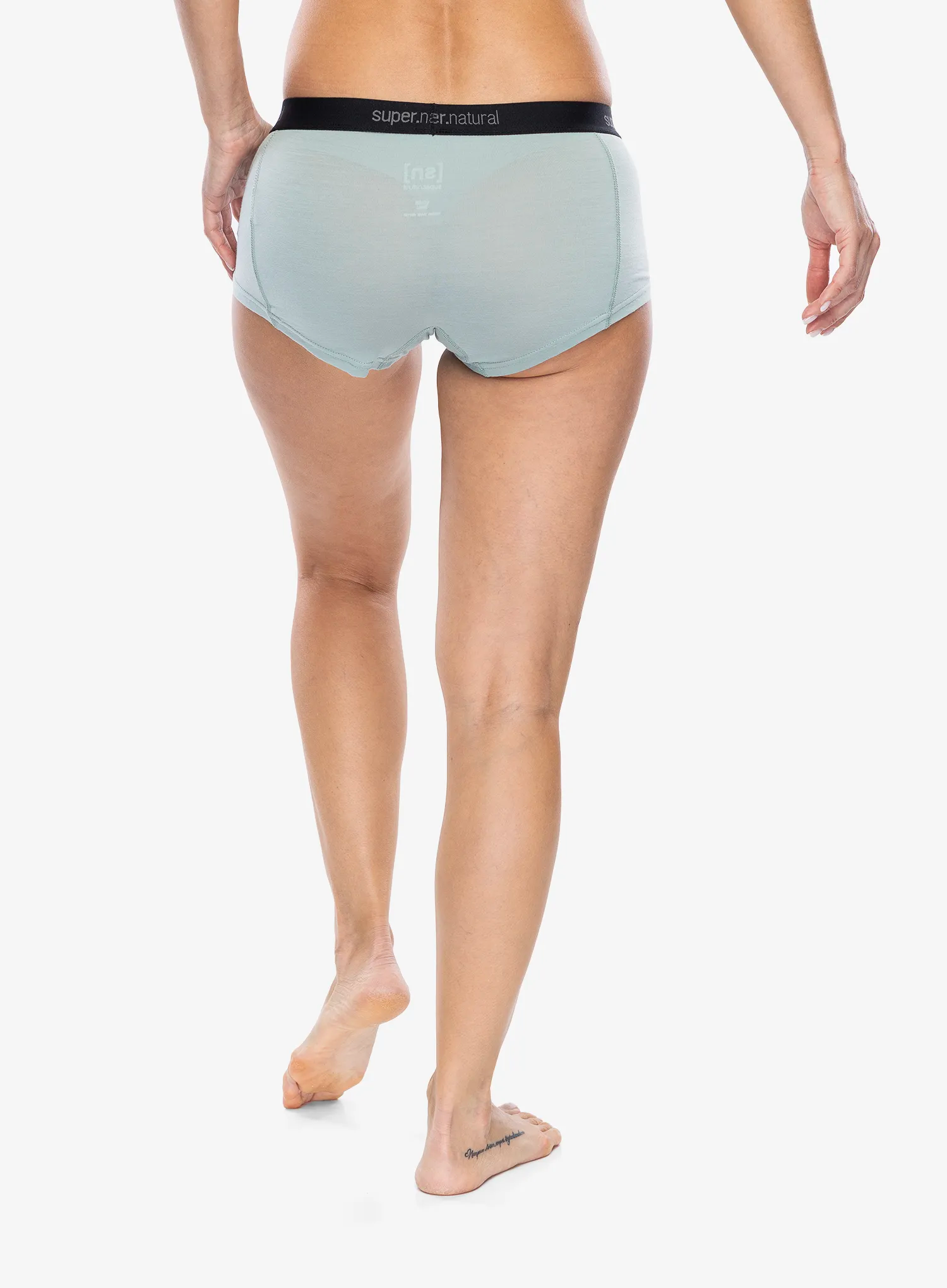 Ženske termoaktivne bokserice Super.natural Tundra175 Boyfriend Hipster
