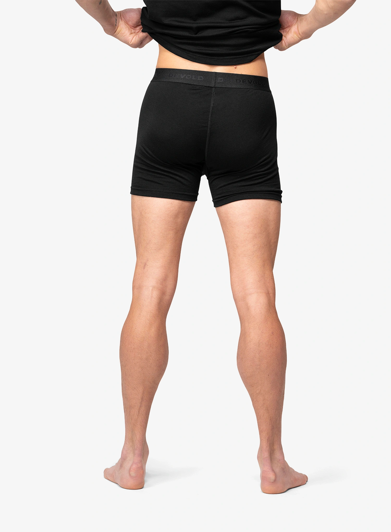 Termoaktivne bokserice Devold Breeze Merino 150 Boxer - black