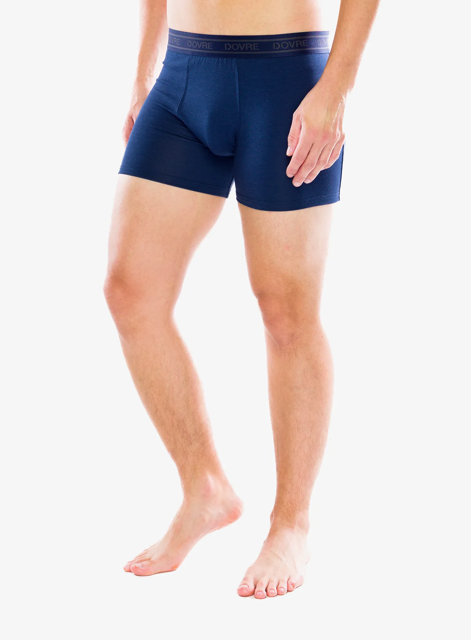 Termoaktivne bokserice Dovre Tights 3-Pack Bamboo - dark navy