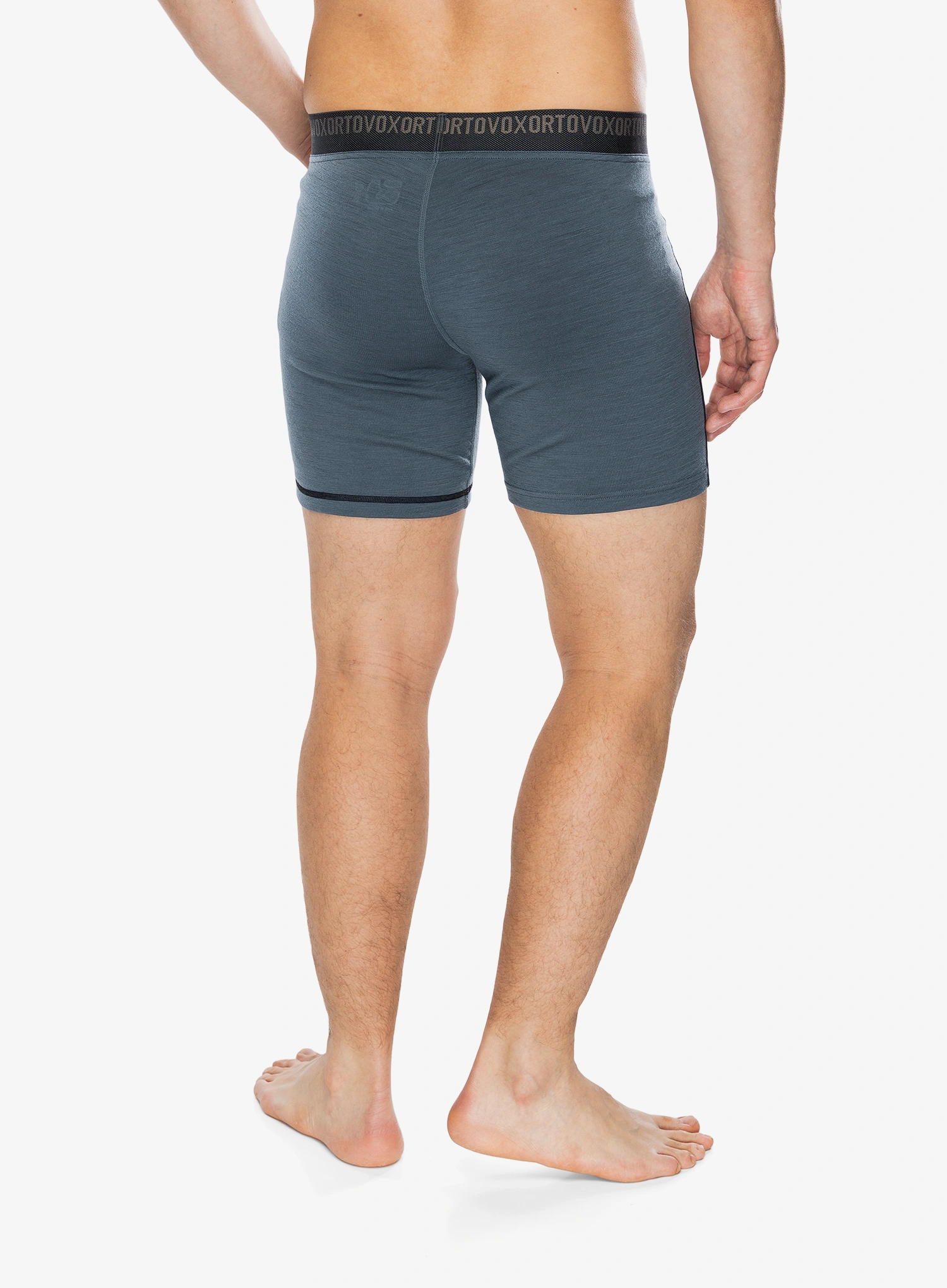 Termoaktivne bokserice Ortovox 185 Rock N Wool Boxer - dark arctic grey