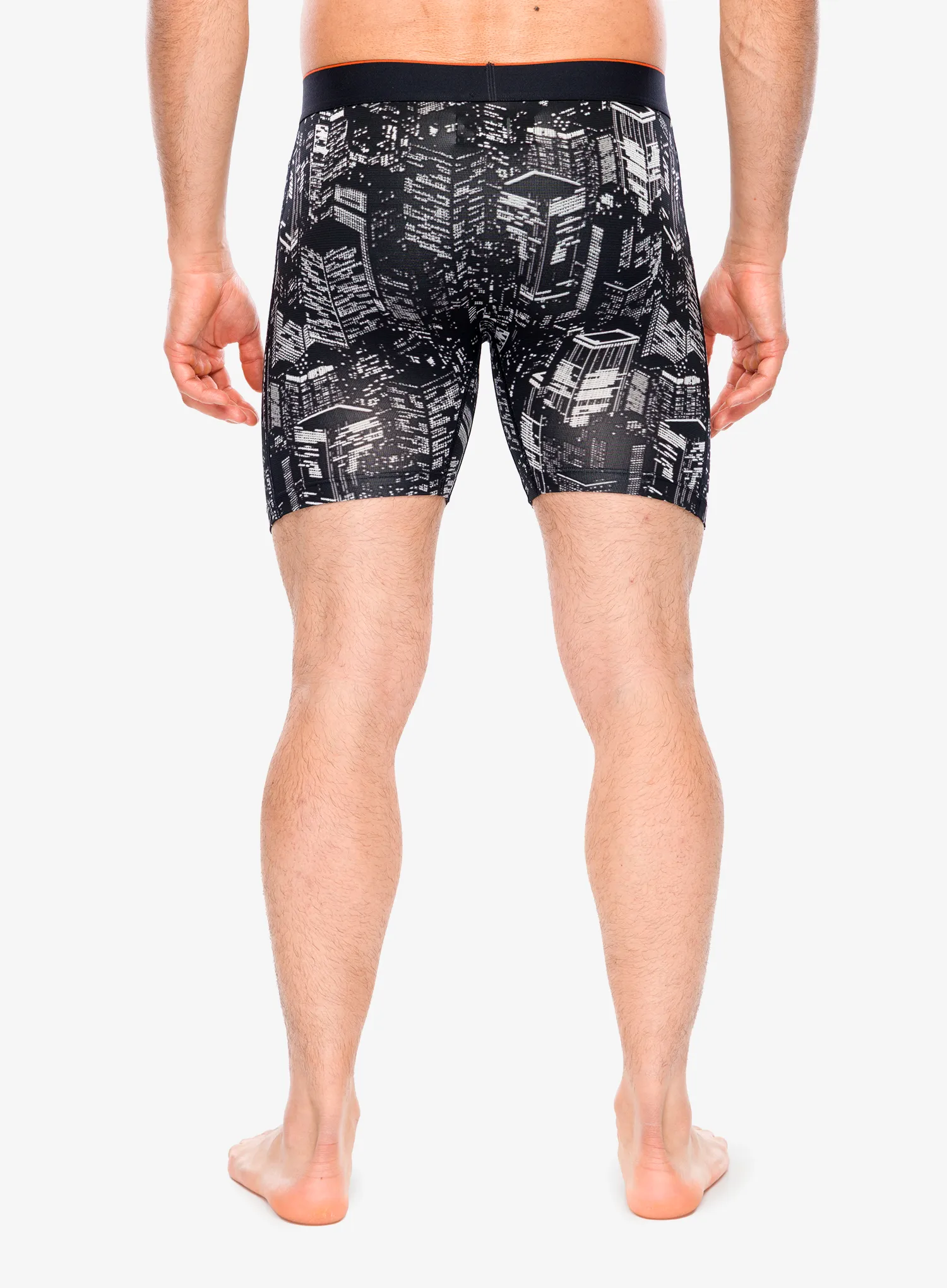 Termoaktivne bokserice Saxx Multi-Sport Mesh Boxer Brief Fly - night city/black