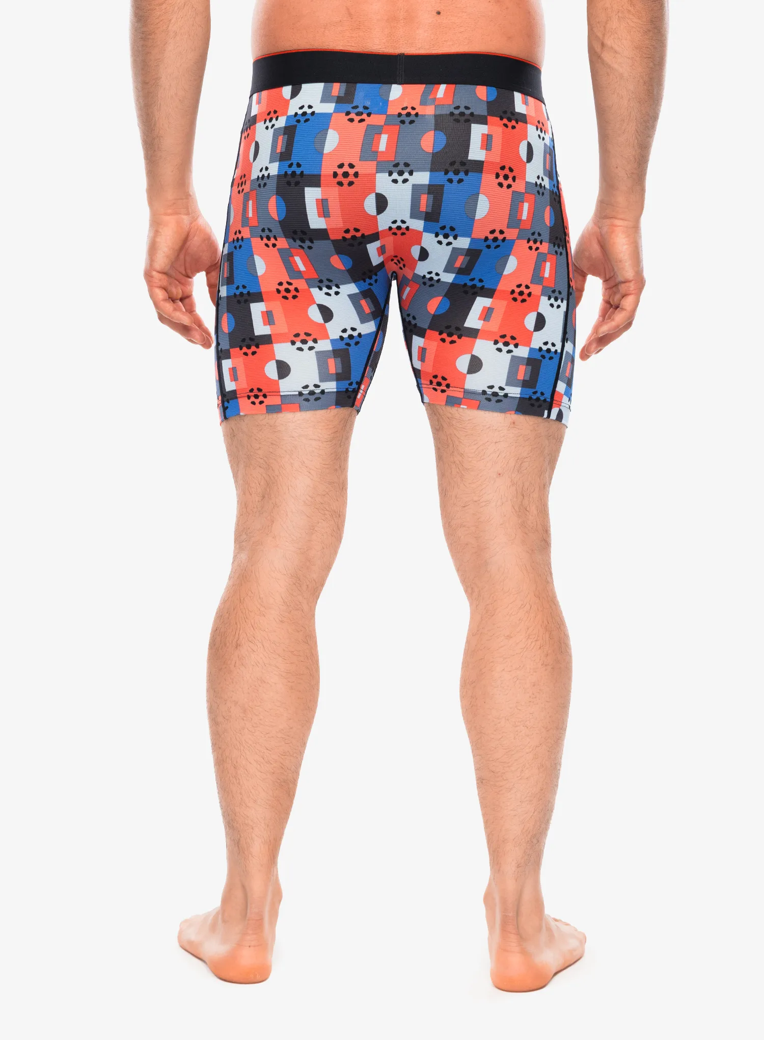 Termoaktivne bokserice Saxx Multi-Sport Mesh Boxer Brief Fly - pitch check/multi