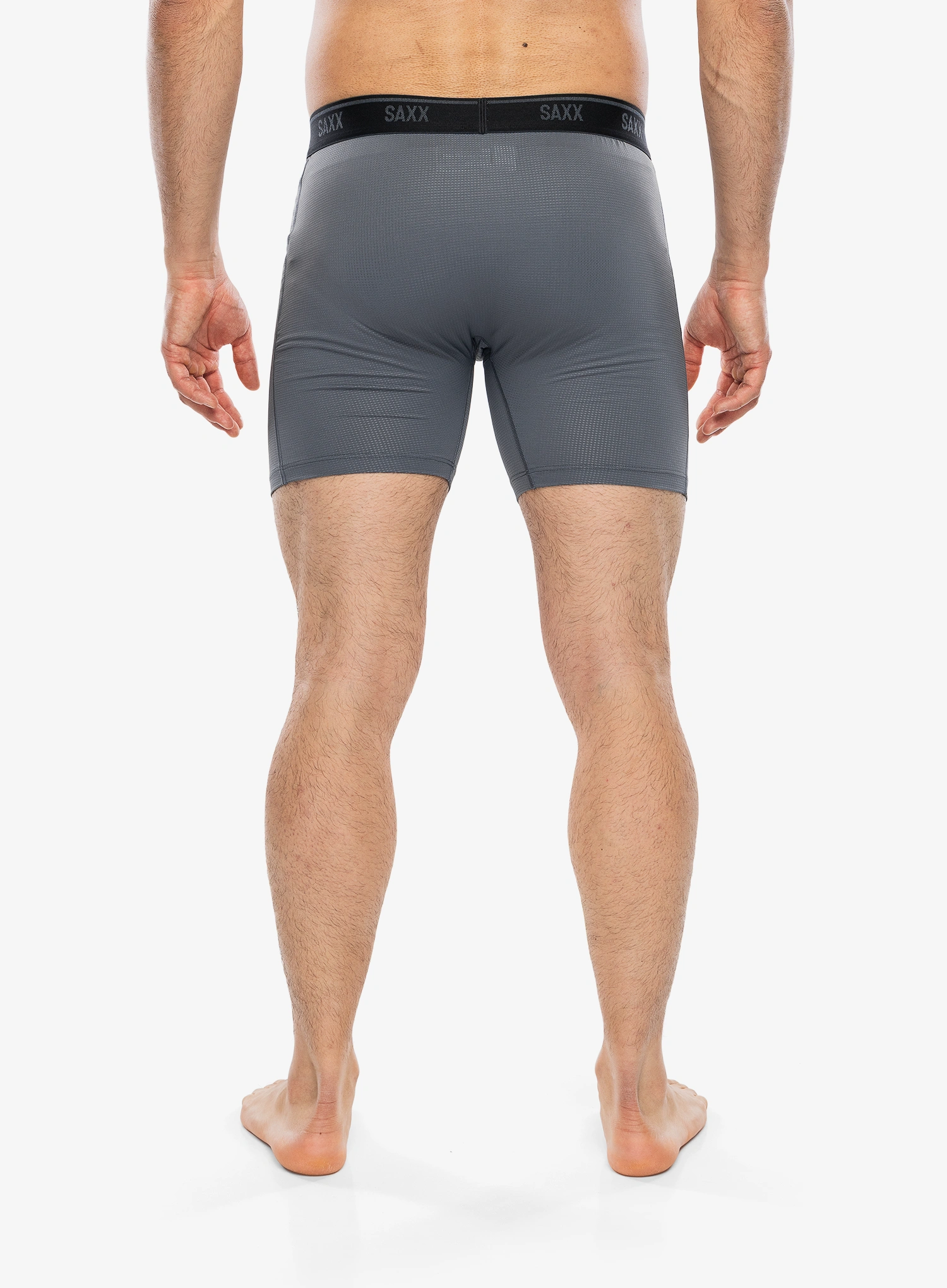 Termoaktivne bokserice Saxx Quest Quick-Dry Mesh Boxer Brief Fly - turbulence