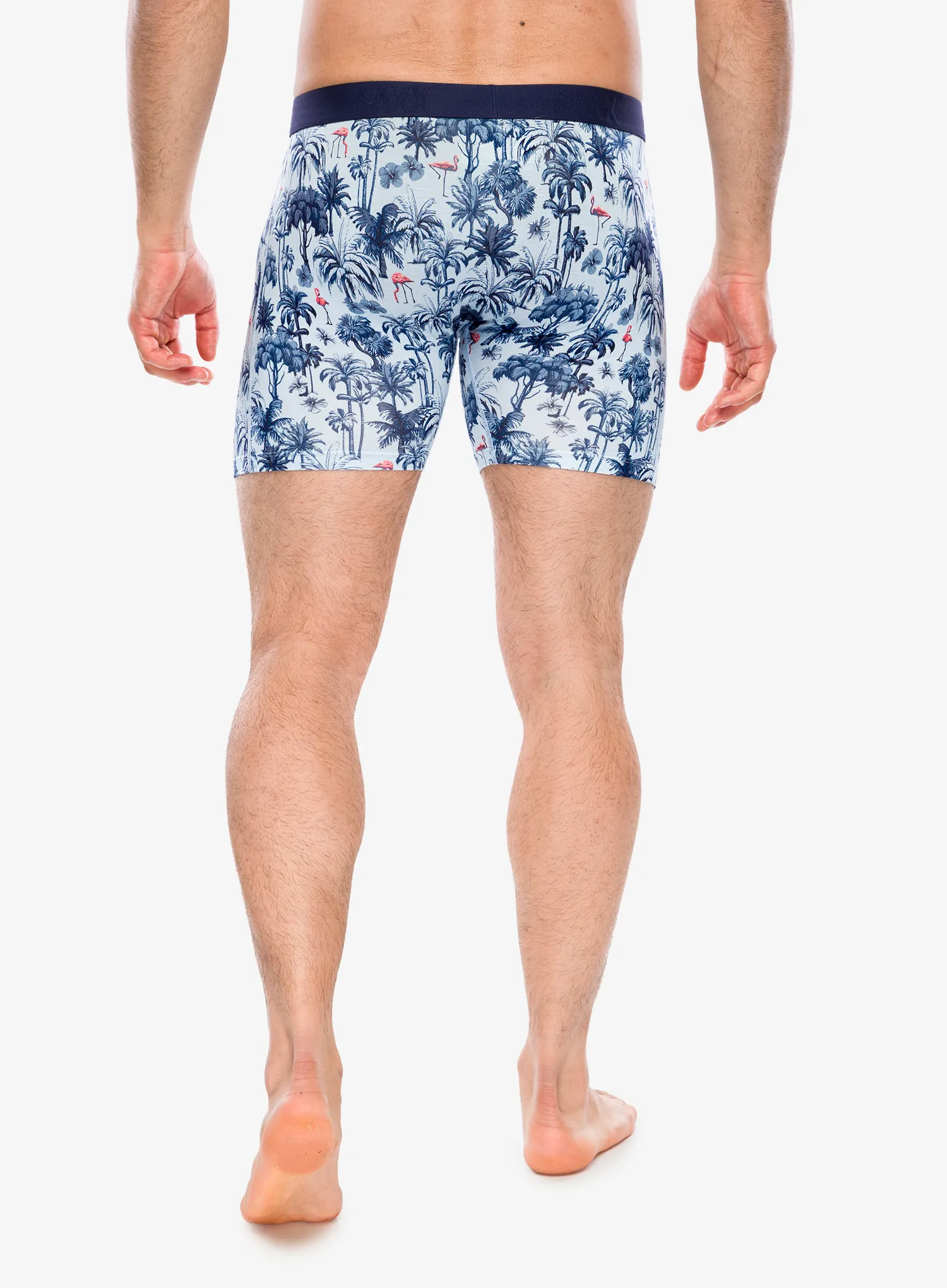 Termoaktivne bokserice Saxx Vibe Xtra Soft Comfort Boxer Brief Fly - palm mix/atmosphere